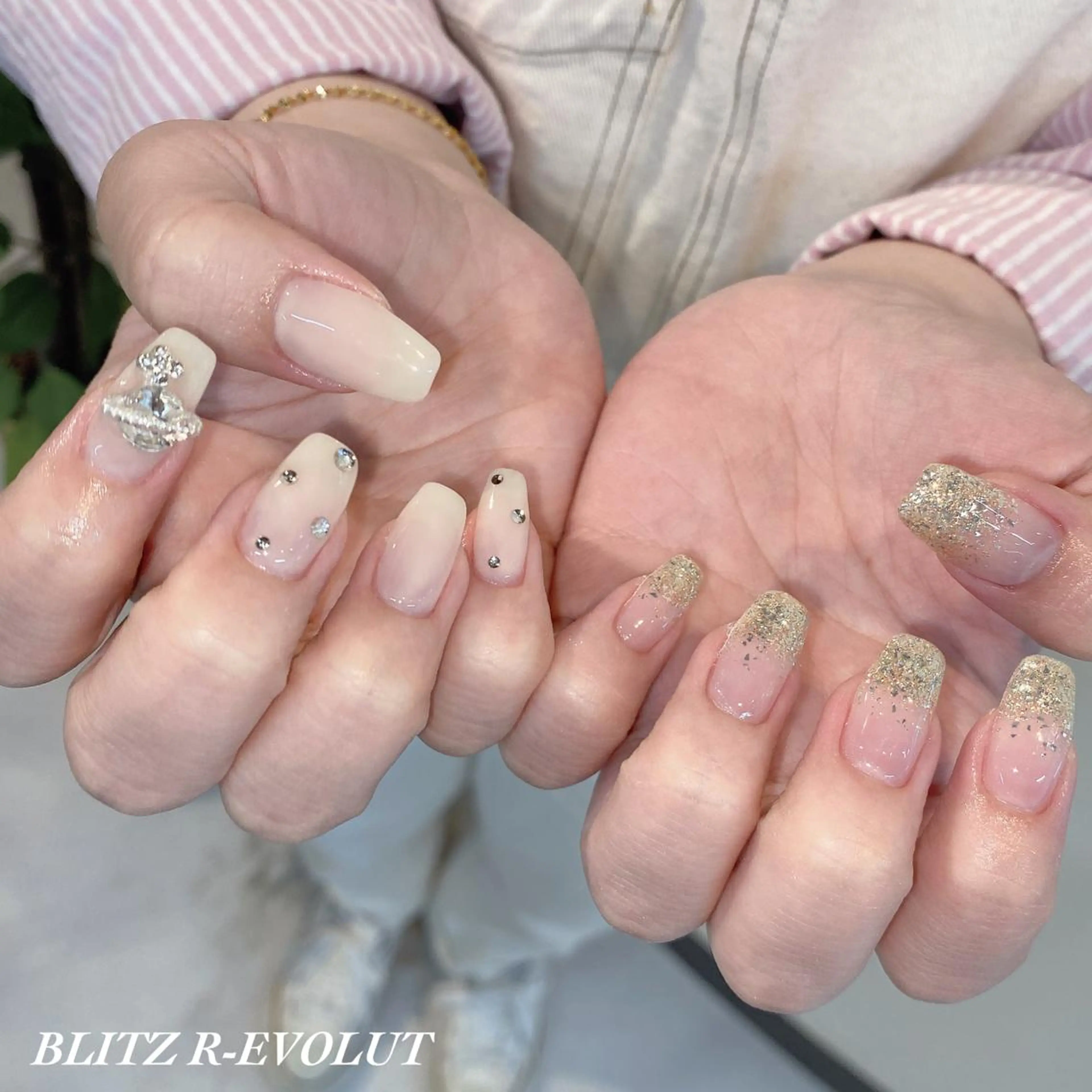 ネイル ハンドネイル ☁️BLITZ 🎀笠原雪音🎀のネイルデザイン