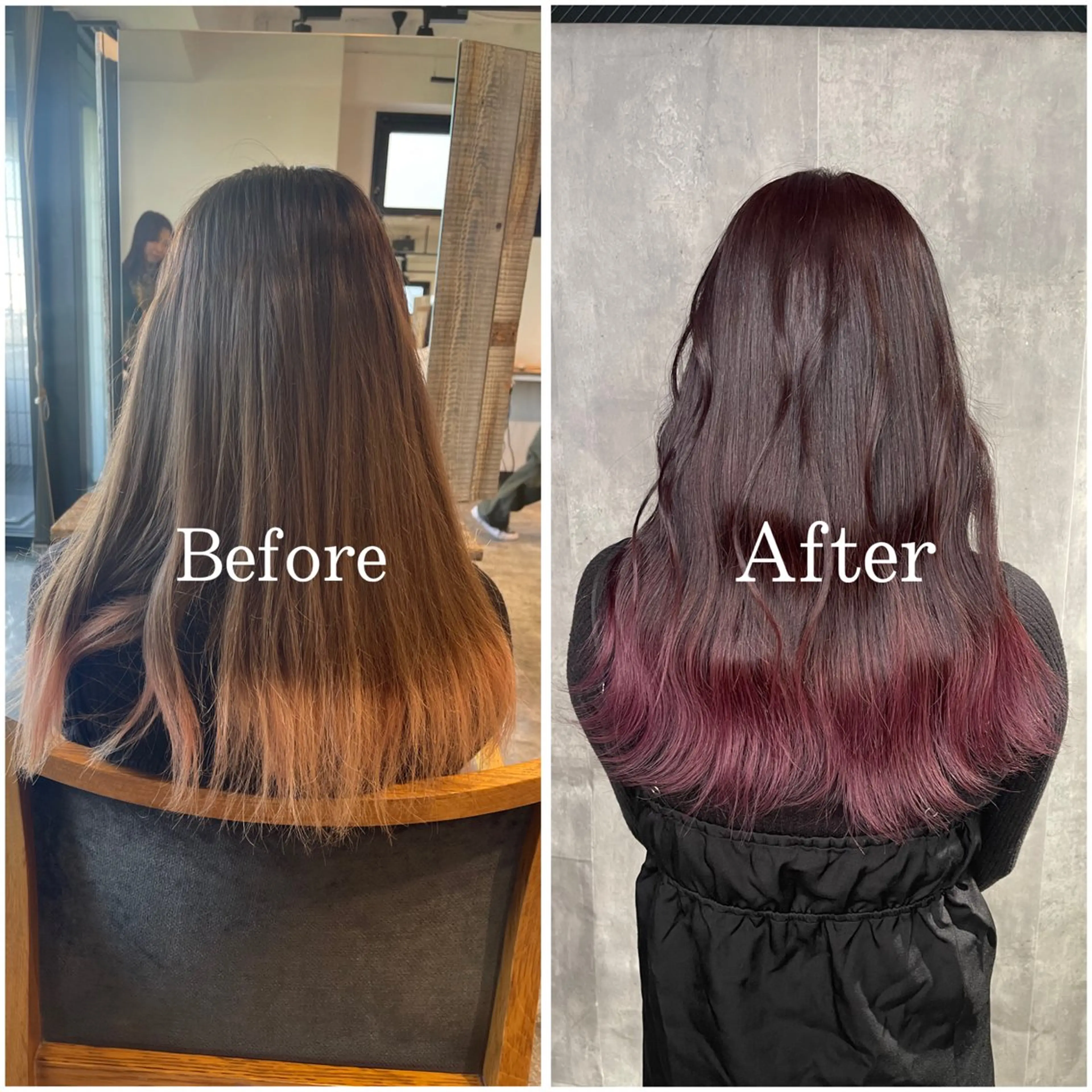 ロング カラー ブリーチ デザインカラー ハイトーンカラー ムラ修正/ ハイトーン💖Riaのヘアスタイル