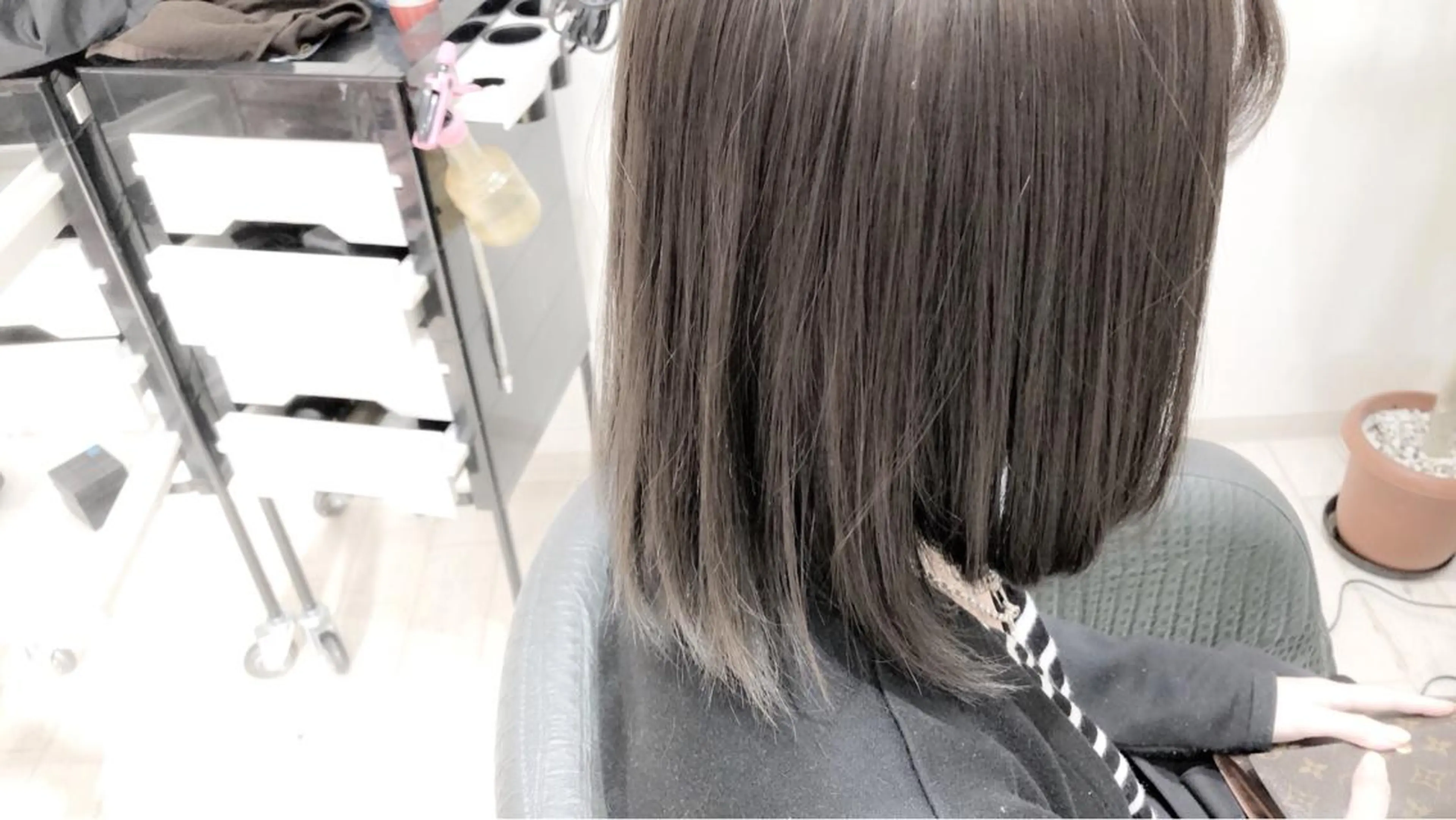 ミディアム カラー 齋藤 彬のヘアスタイル