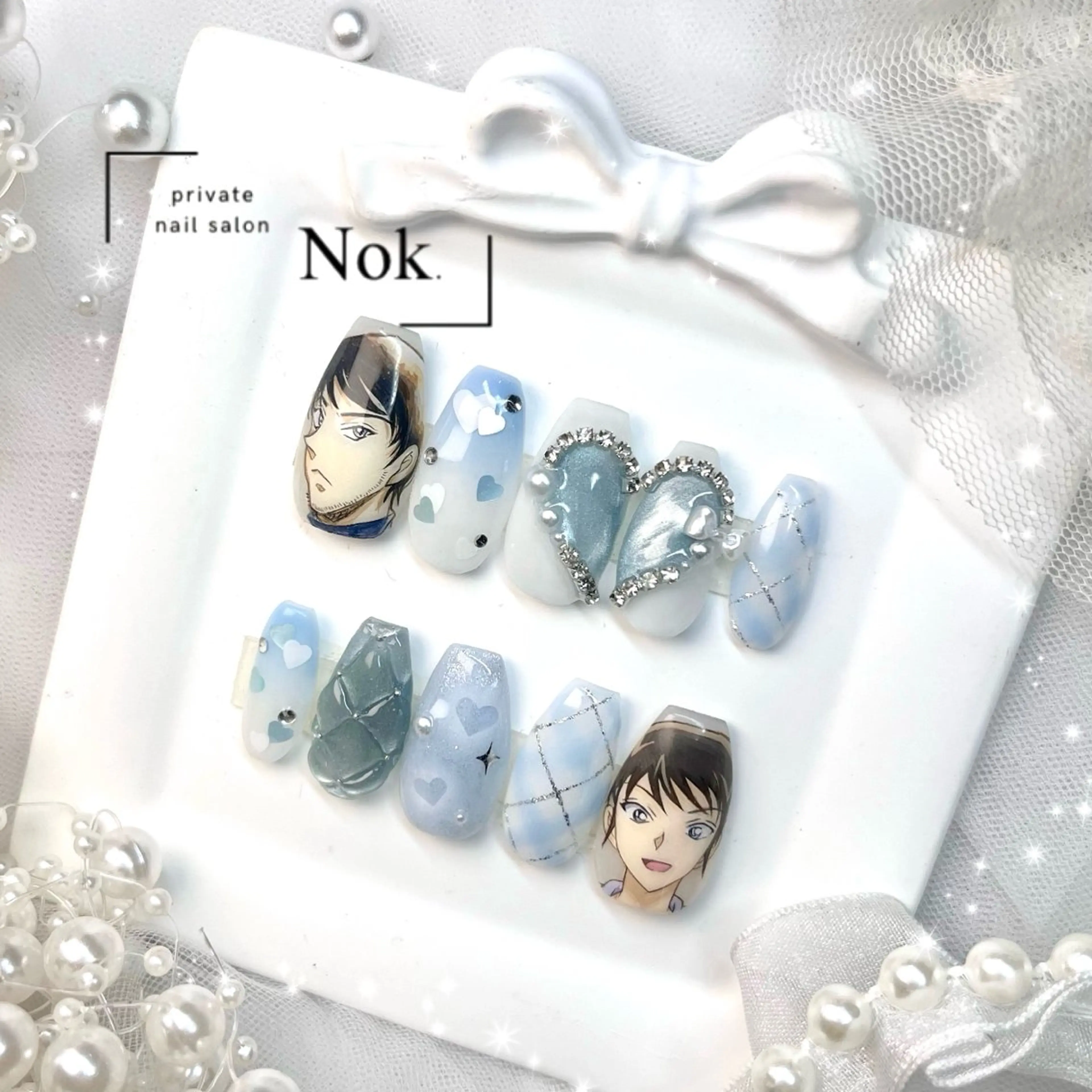 ネイル ハンドネイル 池袋痛ネイル Nok. 渡辺のネイルデザイン