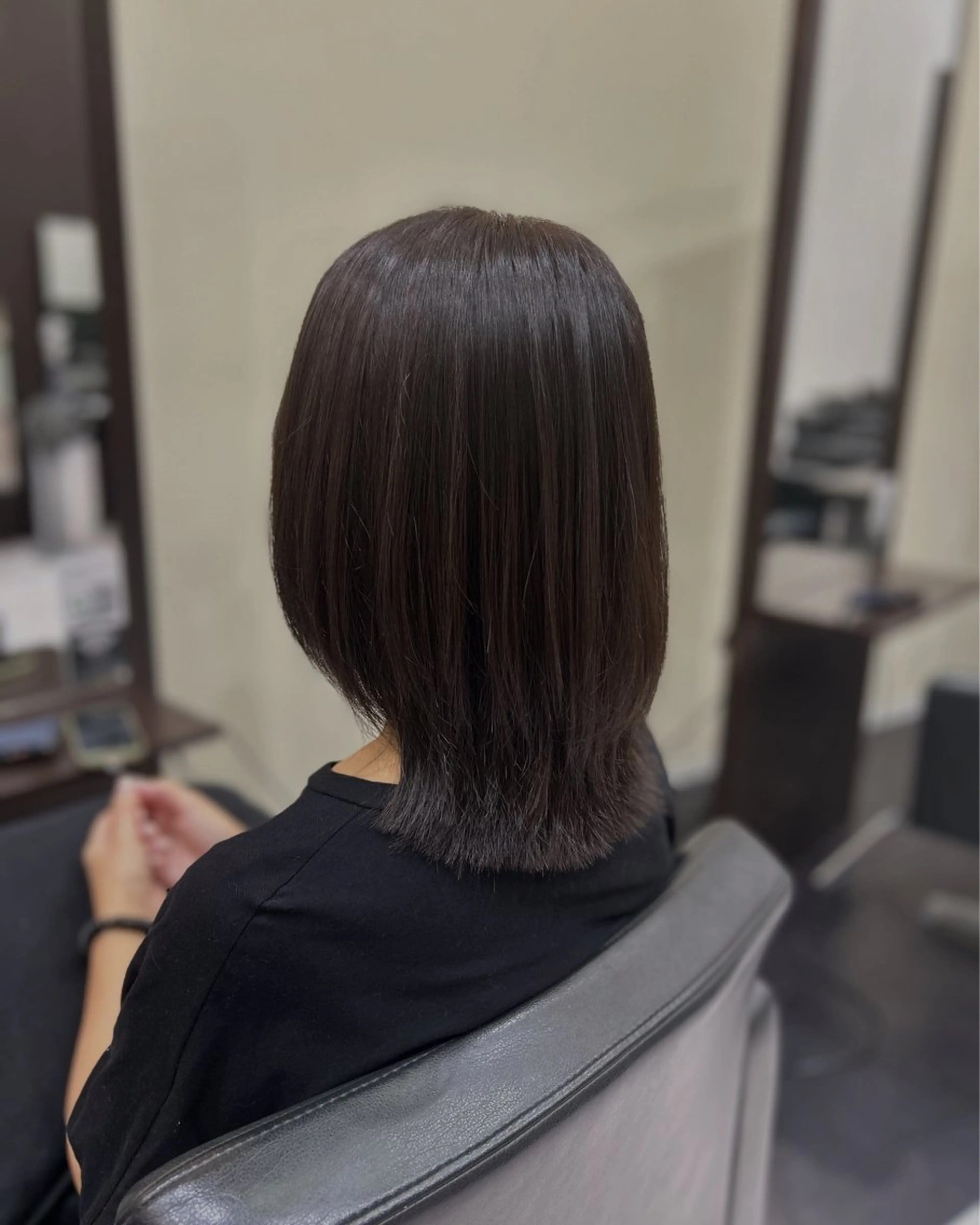 ミディアム パーマ 縮毛矯正 トリートメント 加藤 大波のヘアスタイル