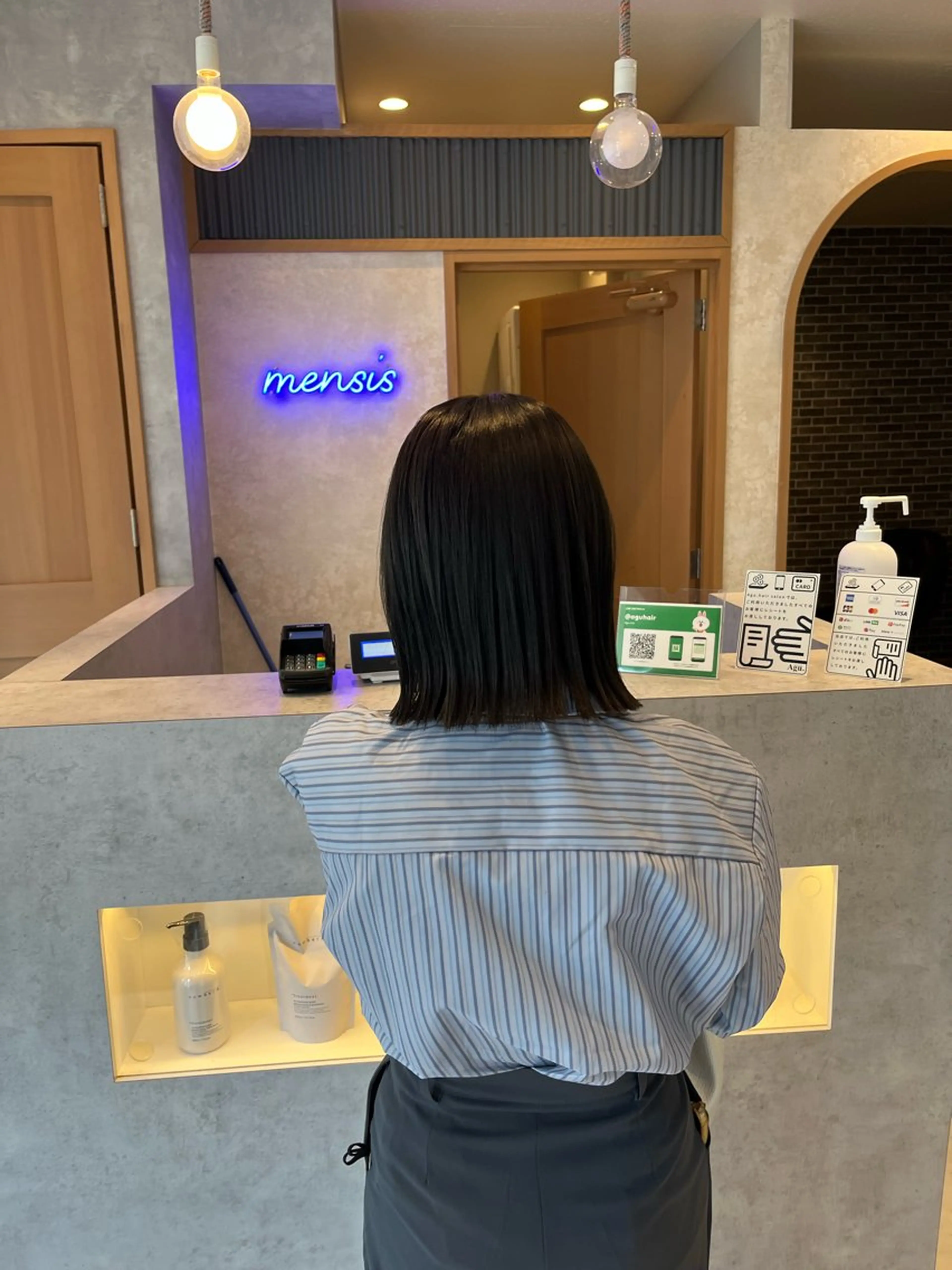 ミディアム ボブ くびれヘア 髪質改善 韓国風ヘア レイヤーカット 髪質改善／レイヤー／ 🐈Yokotaのヘアスタイル