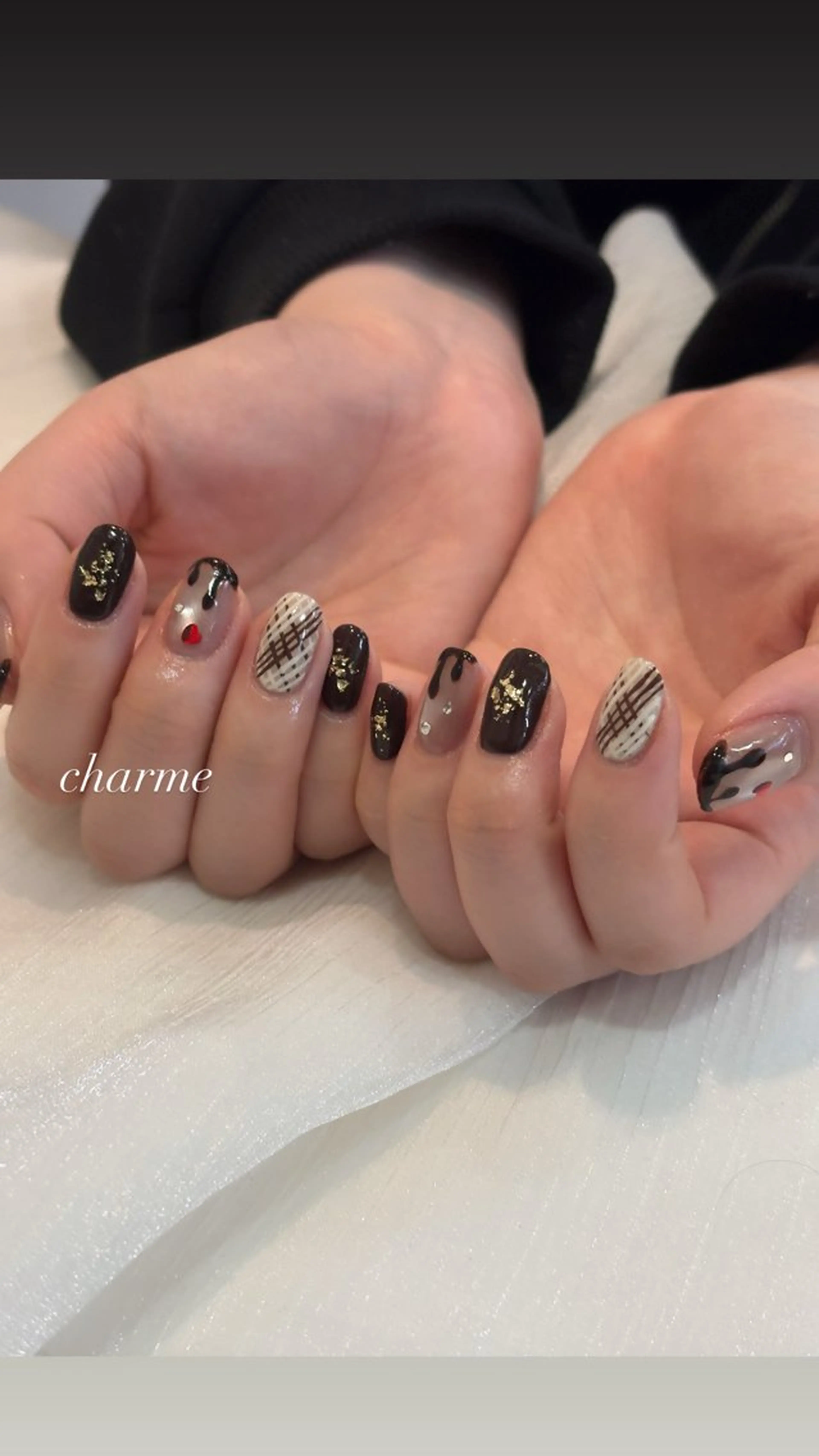 ネイル 持ち込み charme nailのネイルデザイン