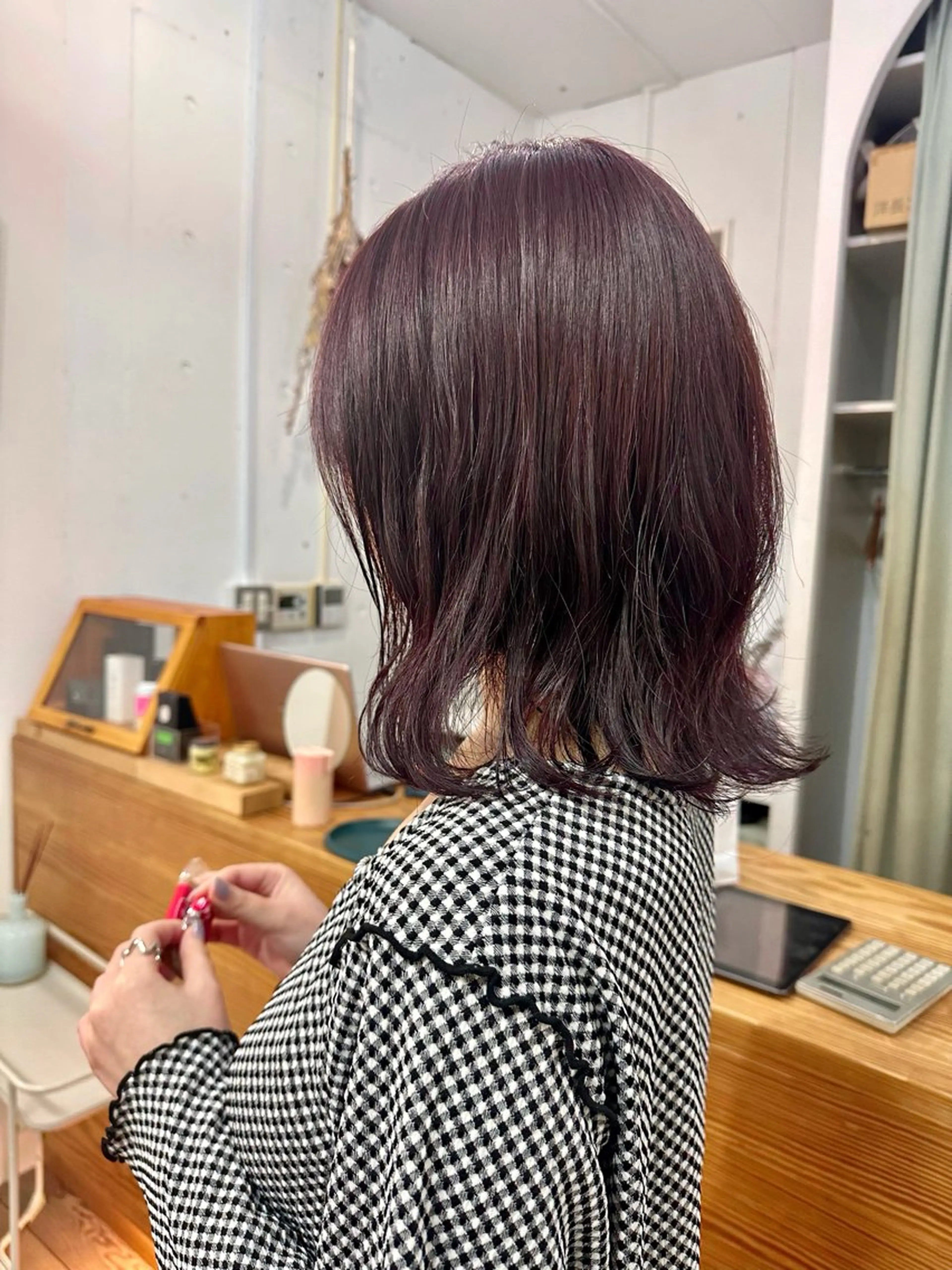 ミディアム カラー 🪭risa 暖色/レイヤー🪭のヘアスタイル