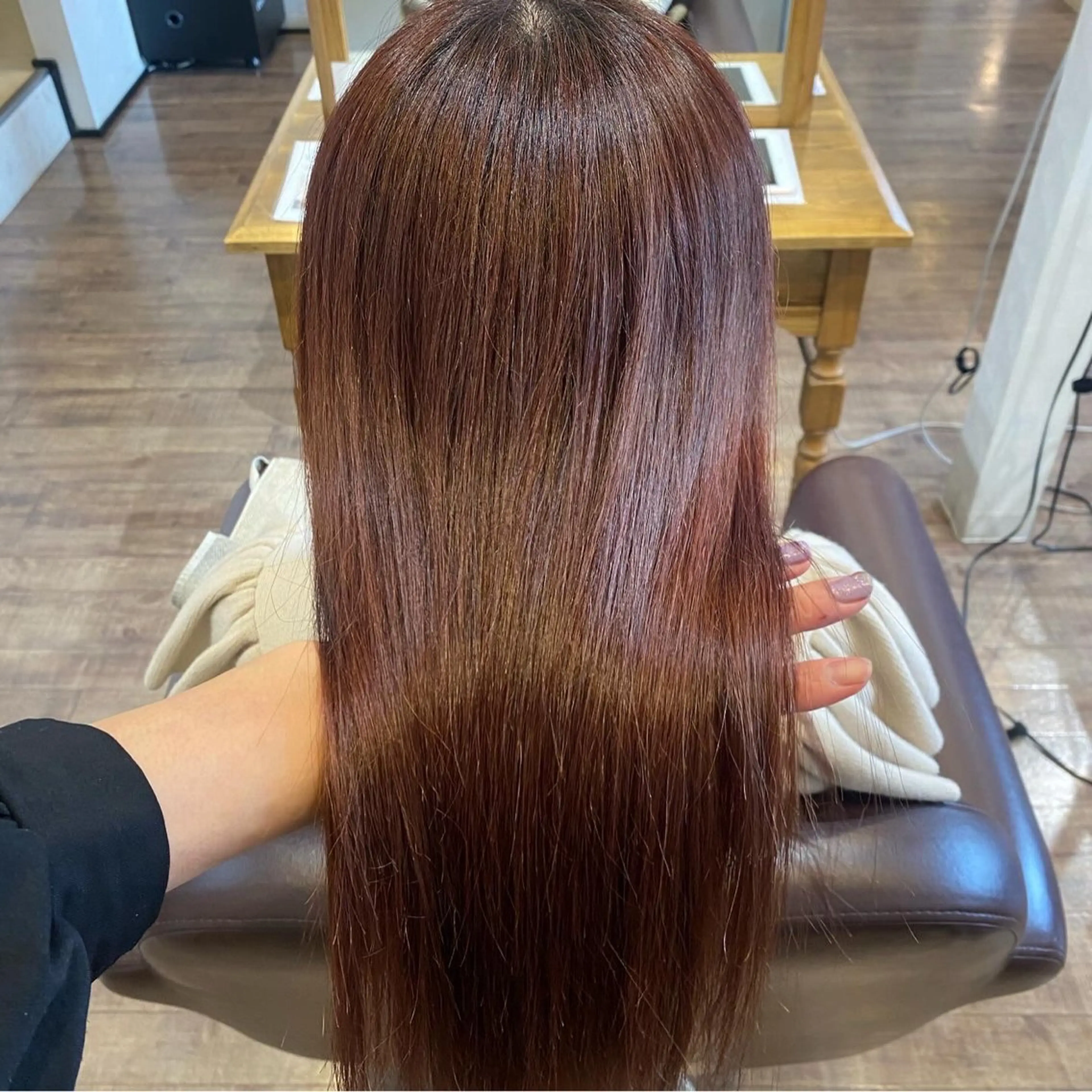 ロング ヘアカラー トリートメント 美容室Limb所属・髪質改善/縮毛/小林 水葵のヘアスタイル