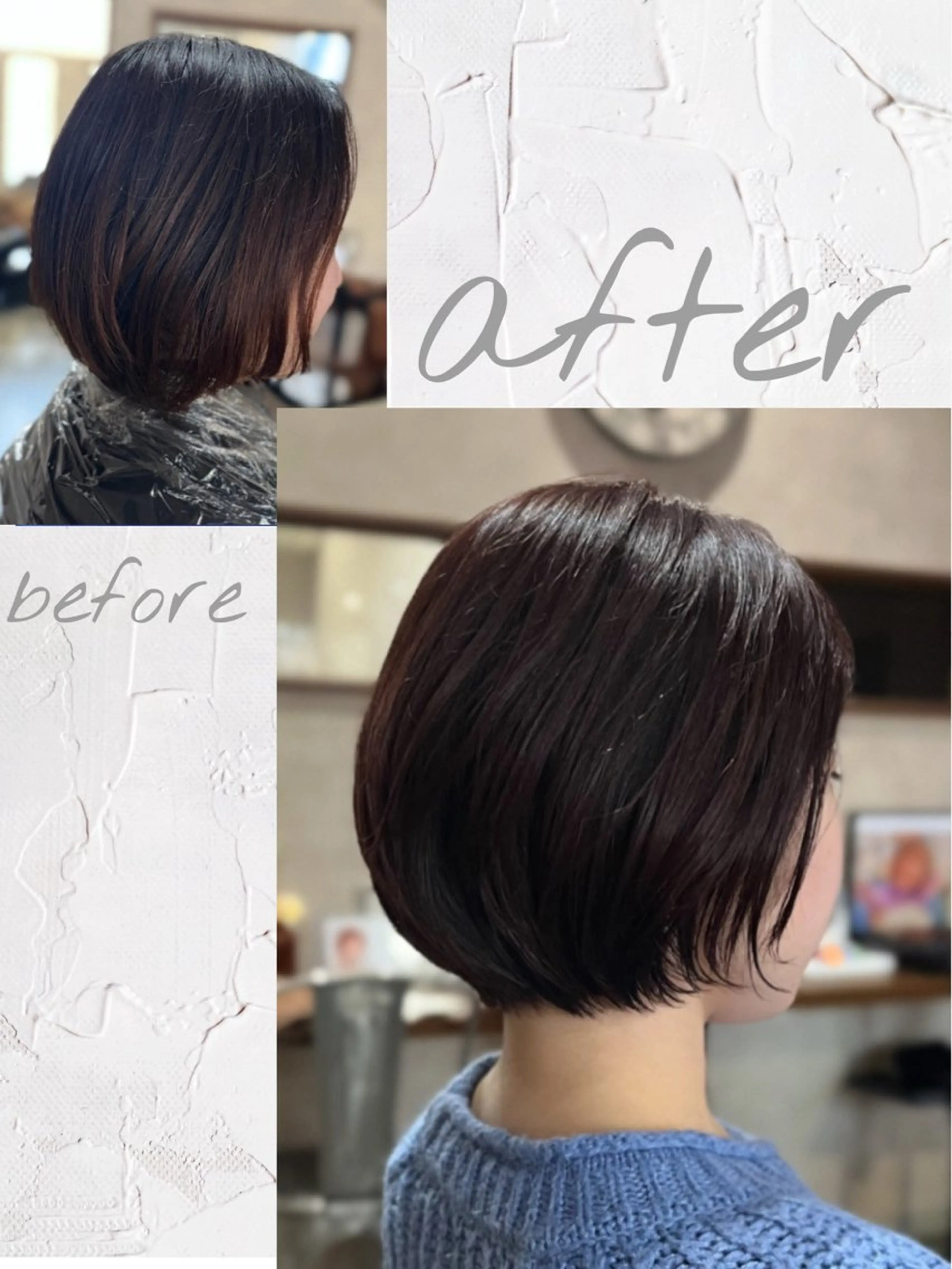 ショート ショートボブ ボブ ショートヘア 🩵MAMI🩵 【enx鶴ヶ峰店】のヘアスタイル