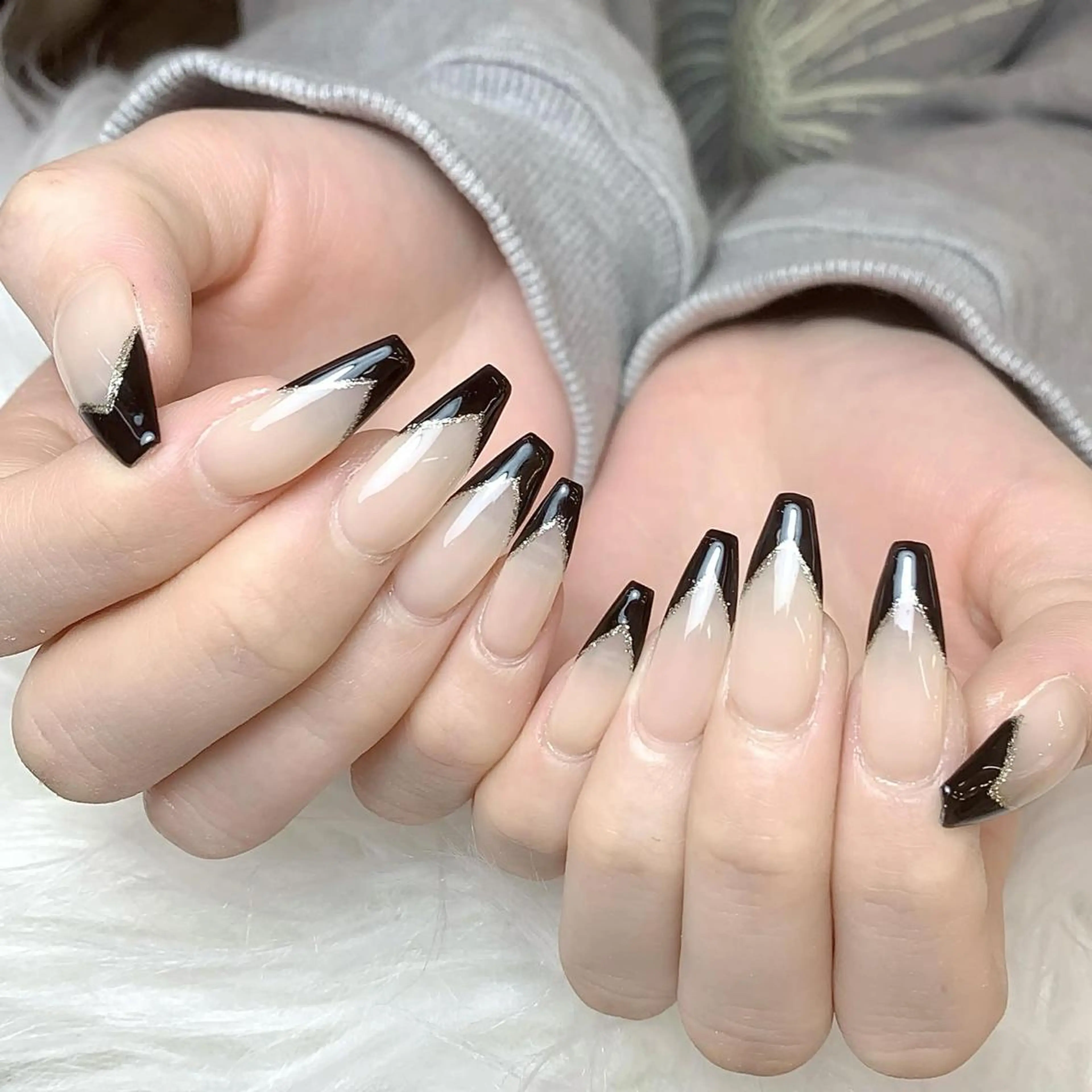 【チップ長さ出し|定番】 フレンチ ¥6,980の写真