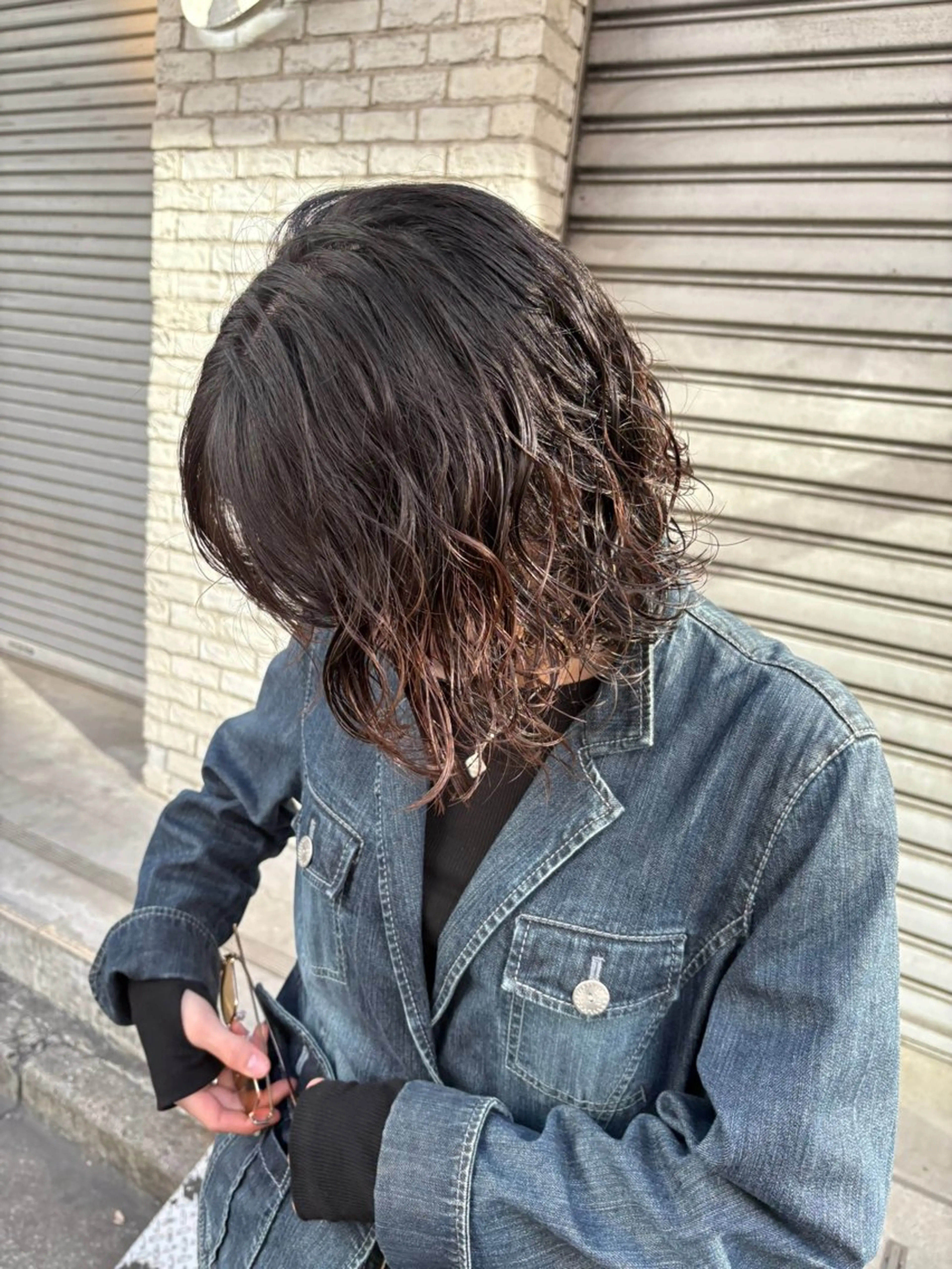 ショート カラー パーマ 撮影モデル 様募集中🫧ももかのヘアスタイル