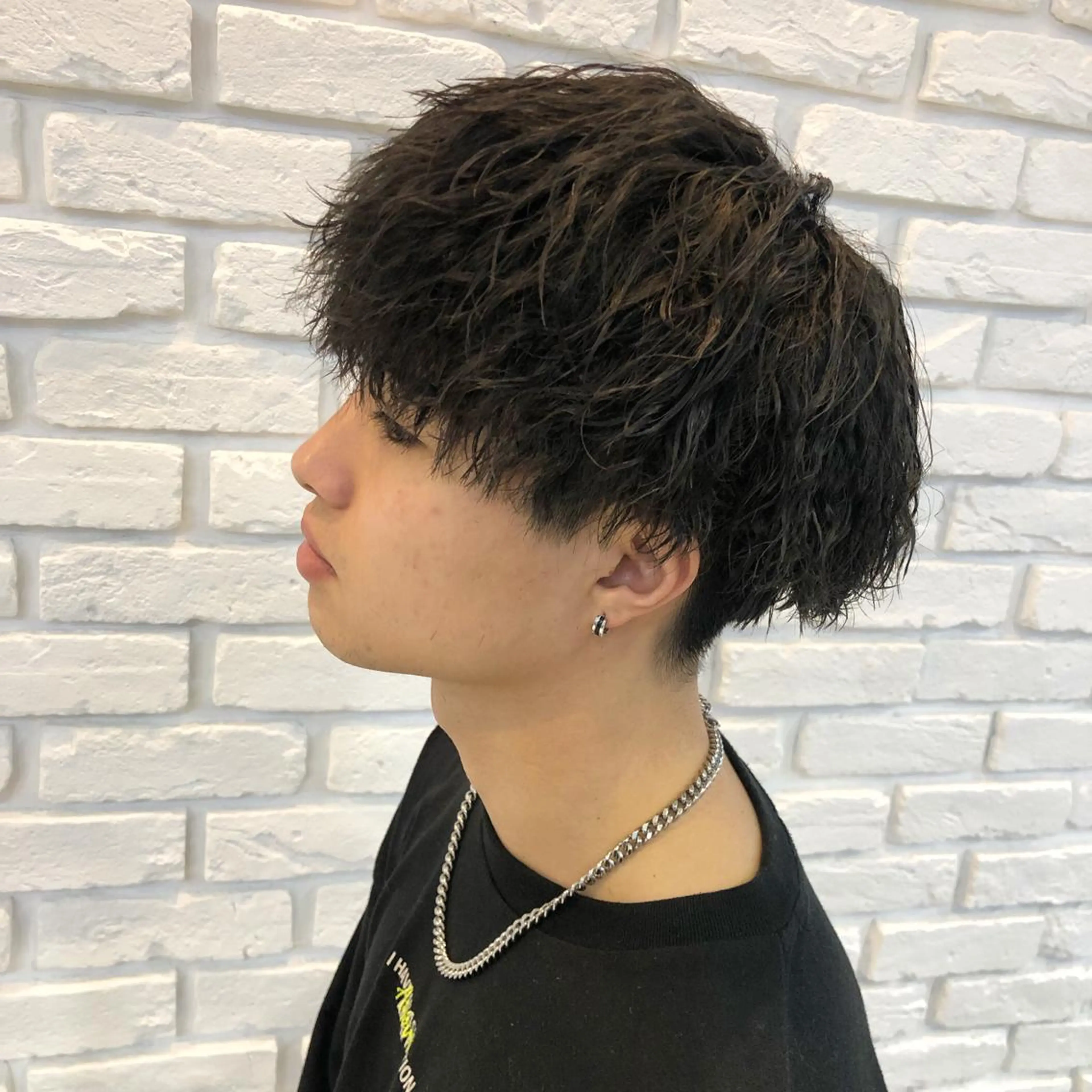 ショート カット パーマ hair make chic所属・chic　神田 幸也のヘアスタイル