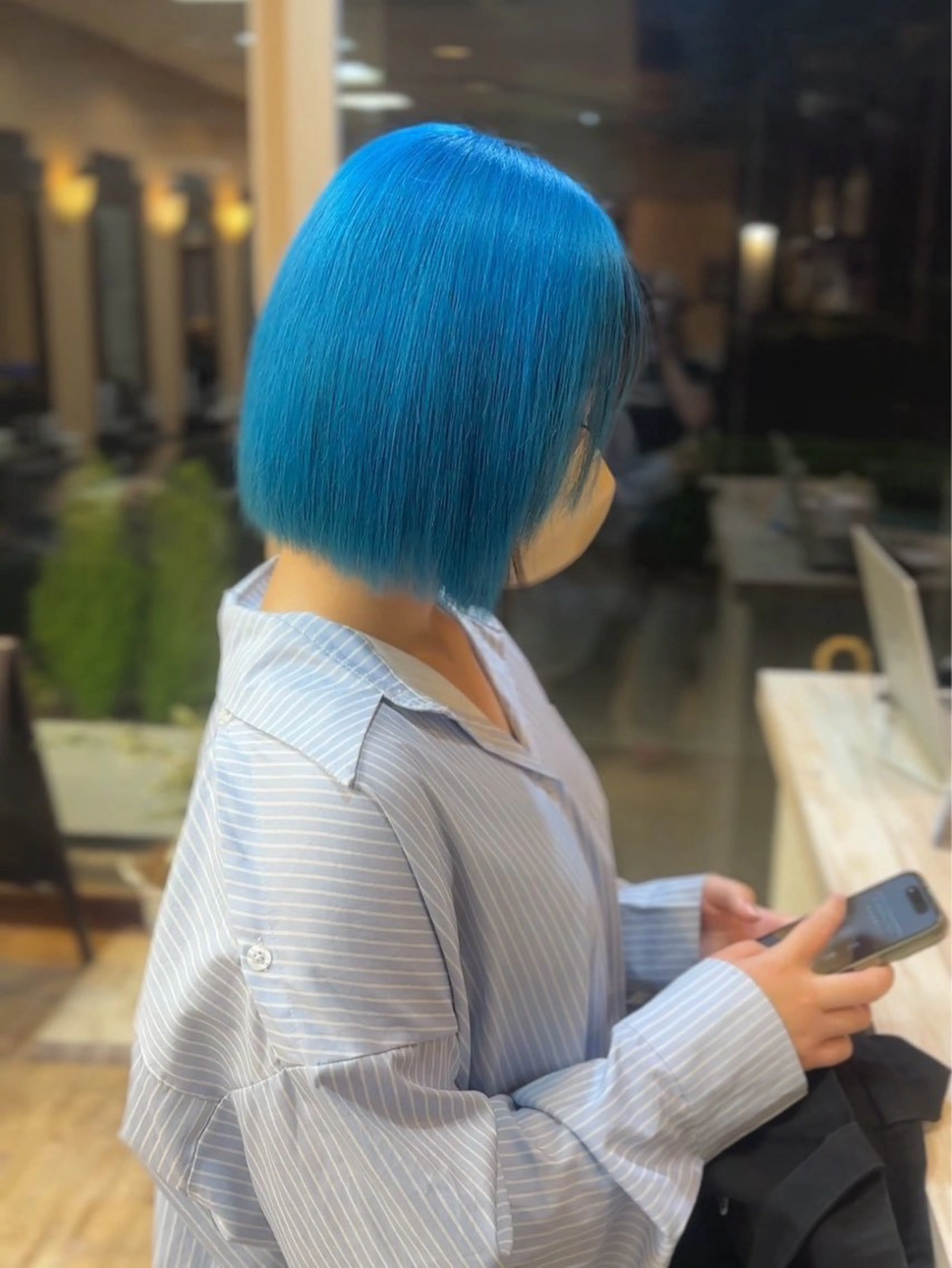 カラー 一宮 淚のヘアスタイル