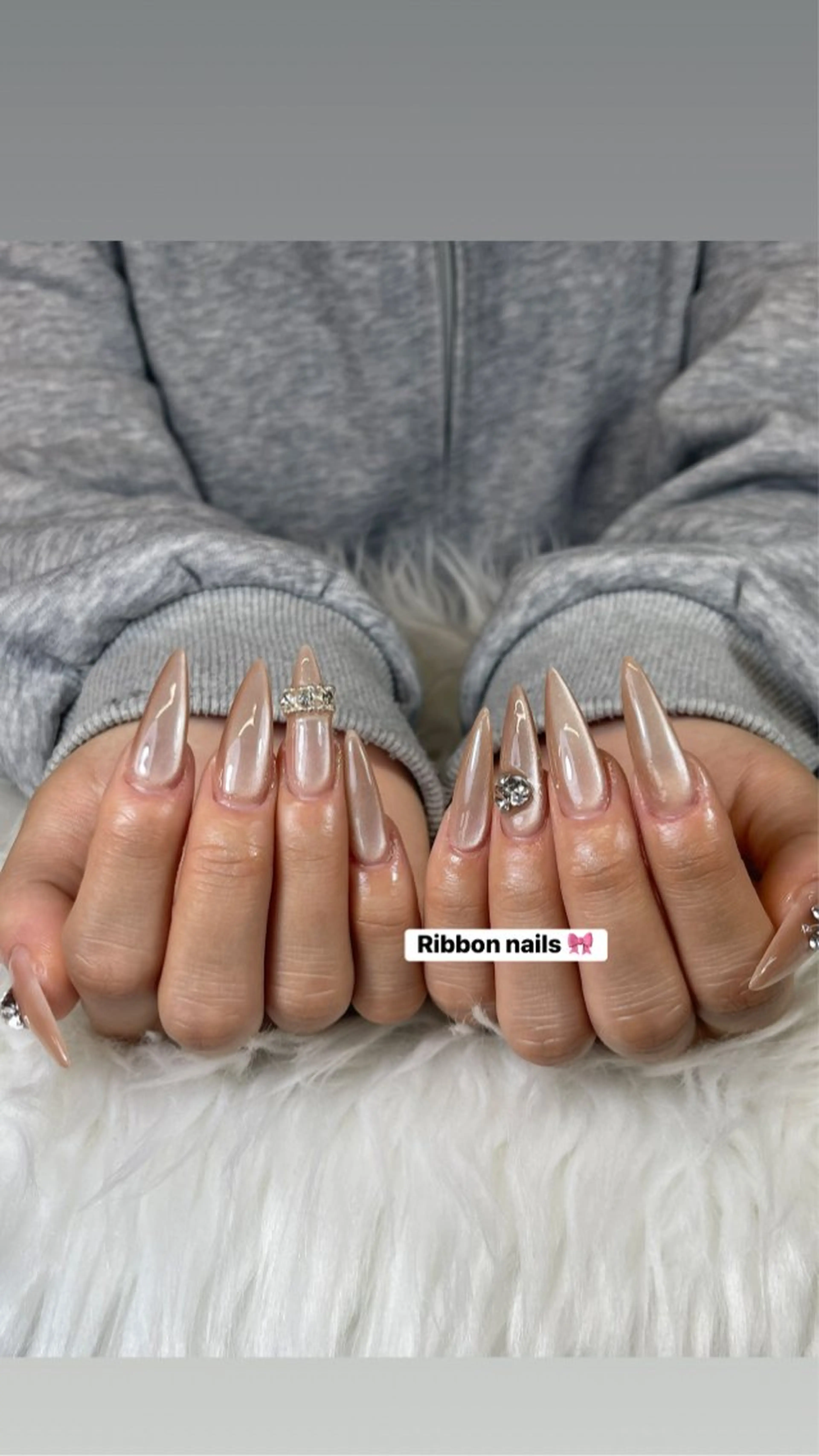 ネイル アートネイル ストーンネイル ネイルチップ ハンドネイル NiJi Nailsのネイルデザイン