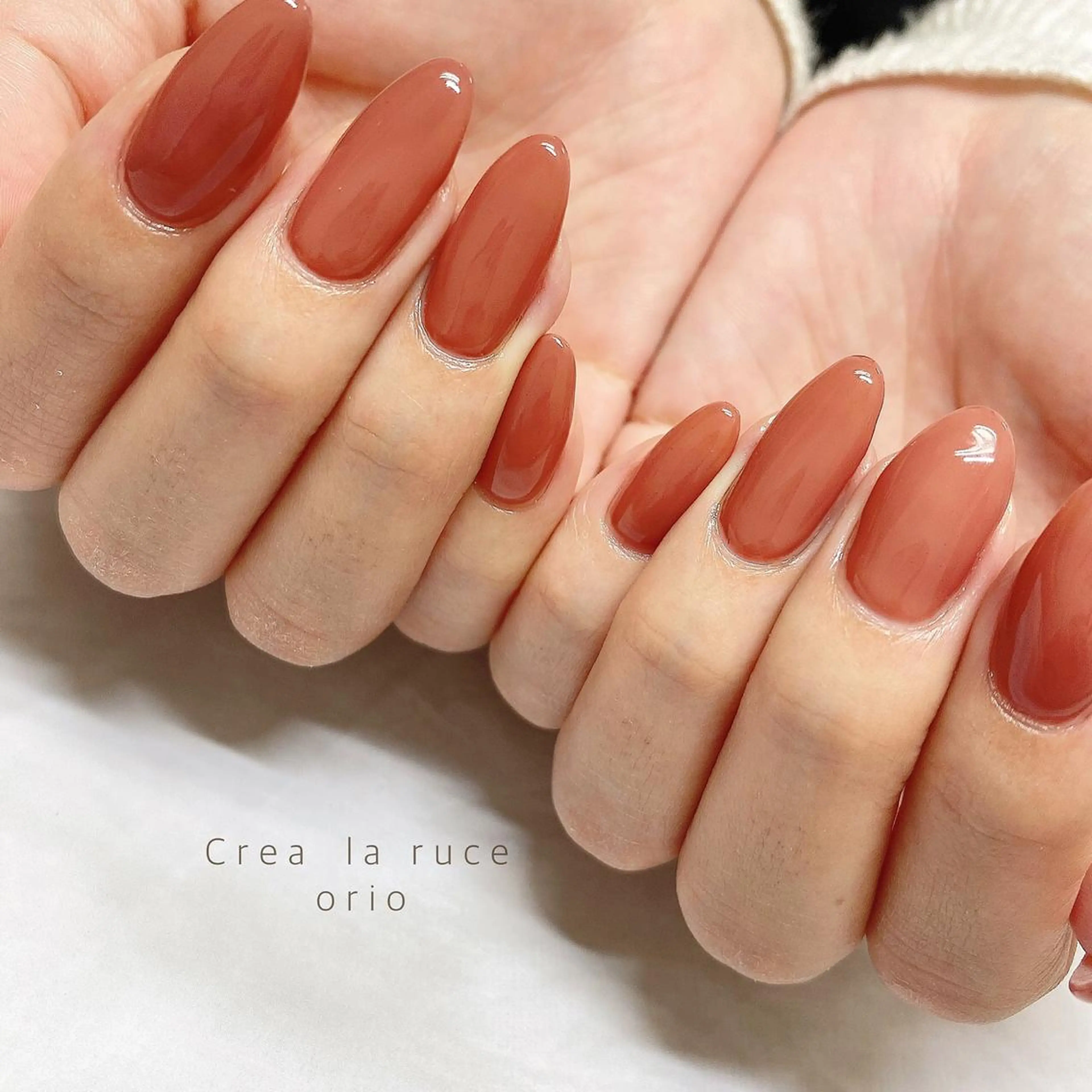 ネイル ワンカラーネイル クレアラルーチェ studentサロンのネイルデザイン