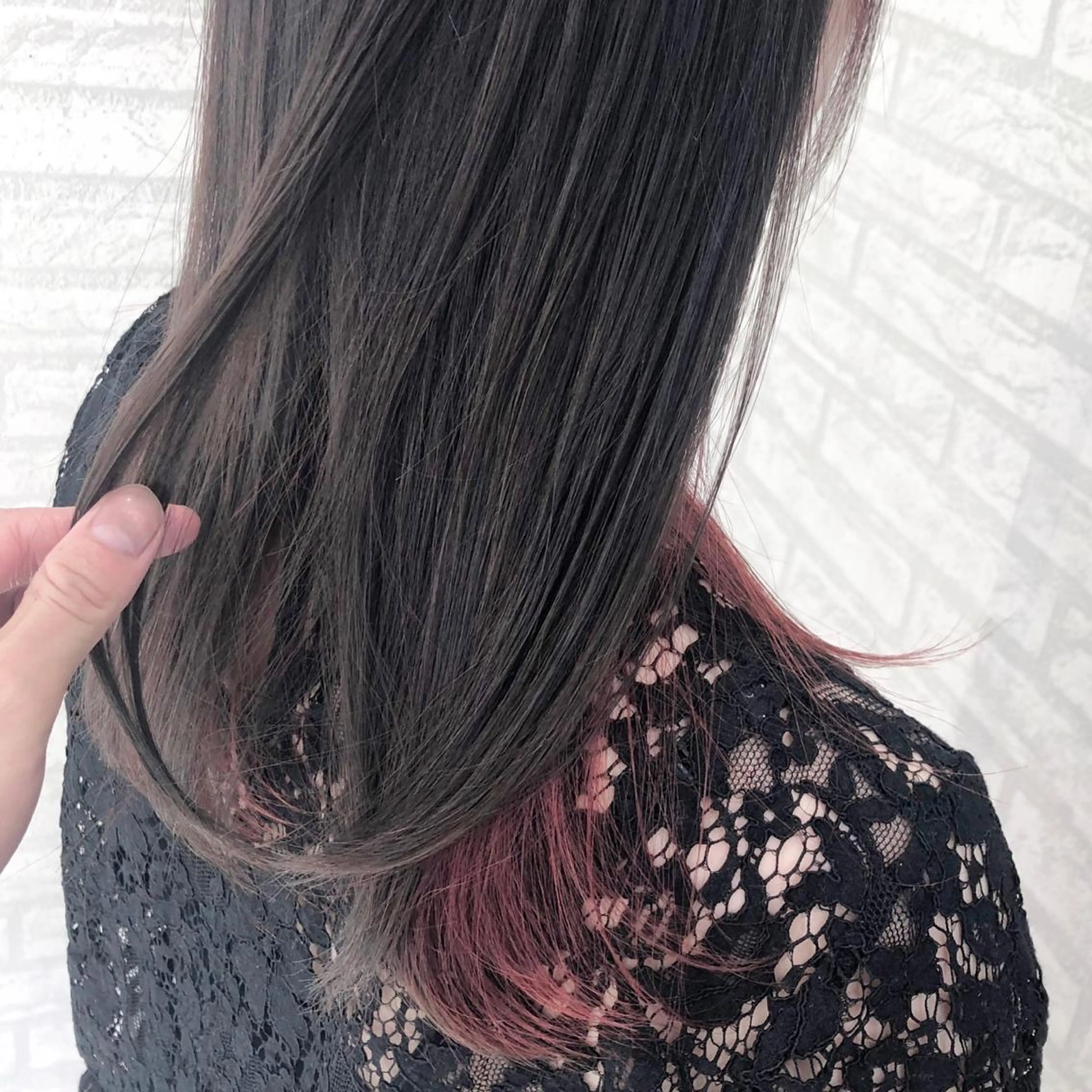 ミディアム カラー パーマ ヘアアレンジ メンズ KOKUA/髪質改善 艶髪縮毛矯正のヘアスタイル