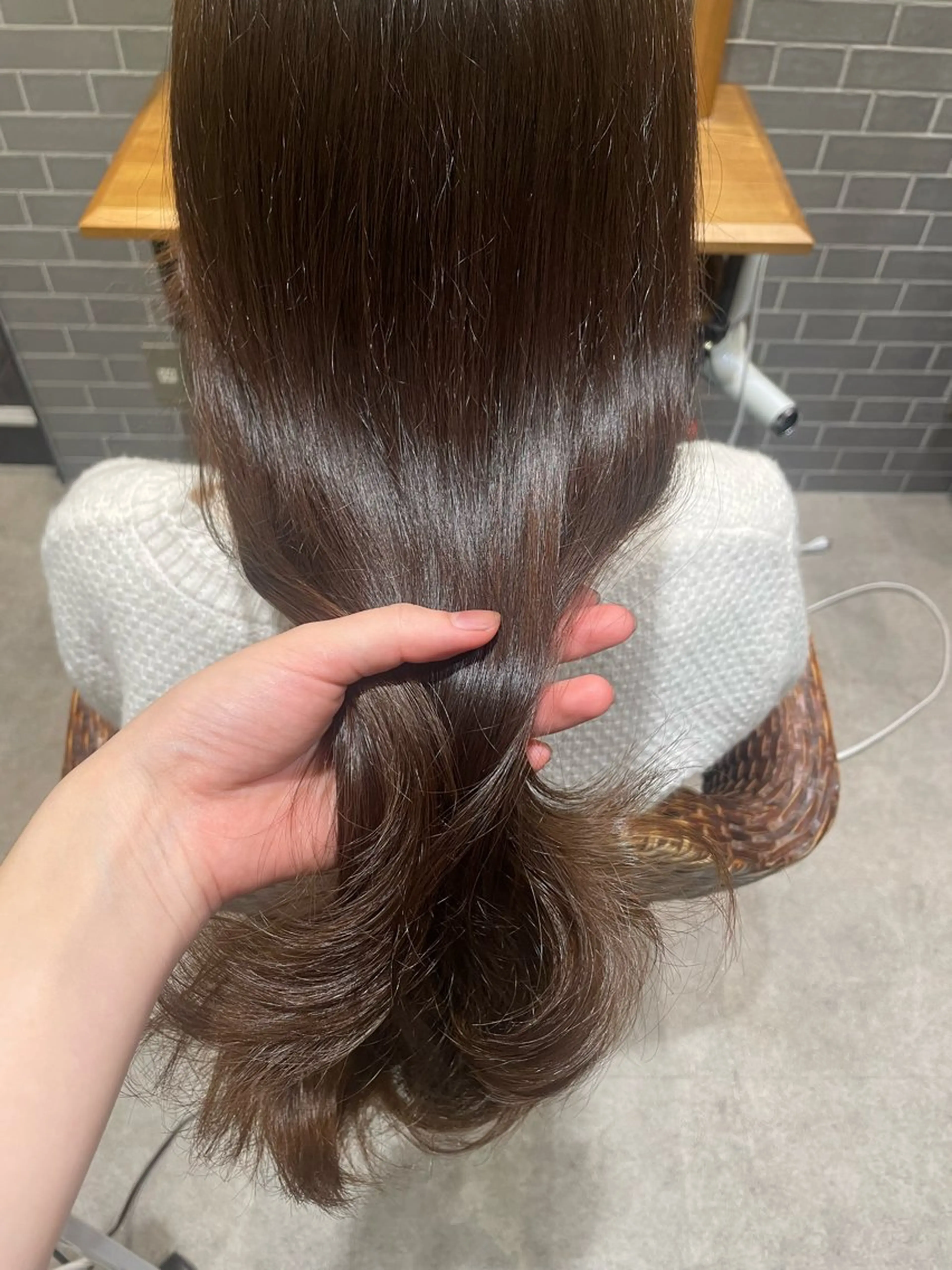 ロング カラー 暖色カラー🤎Red Neo meiのヘアスタイル