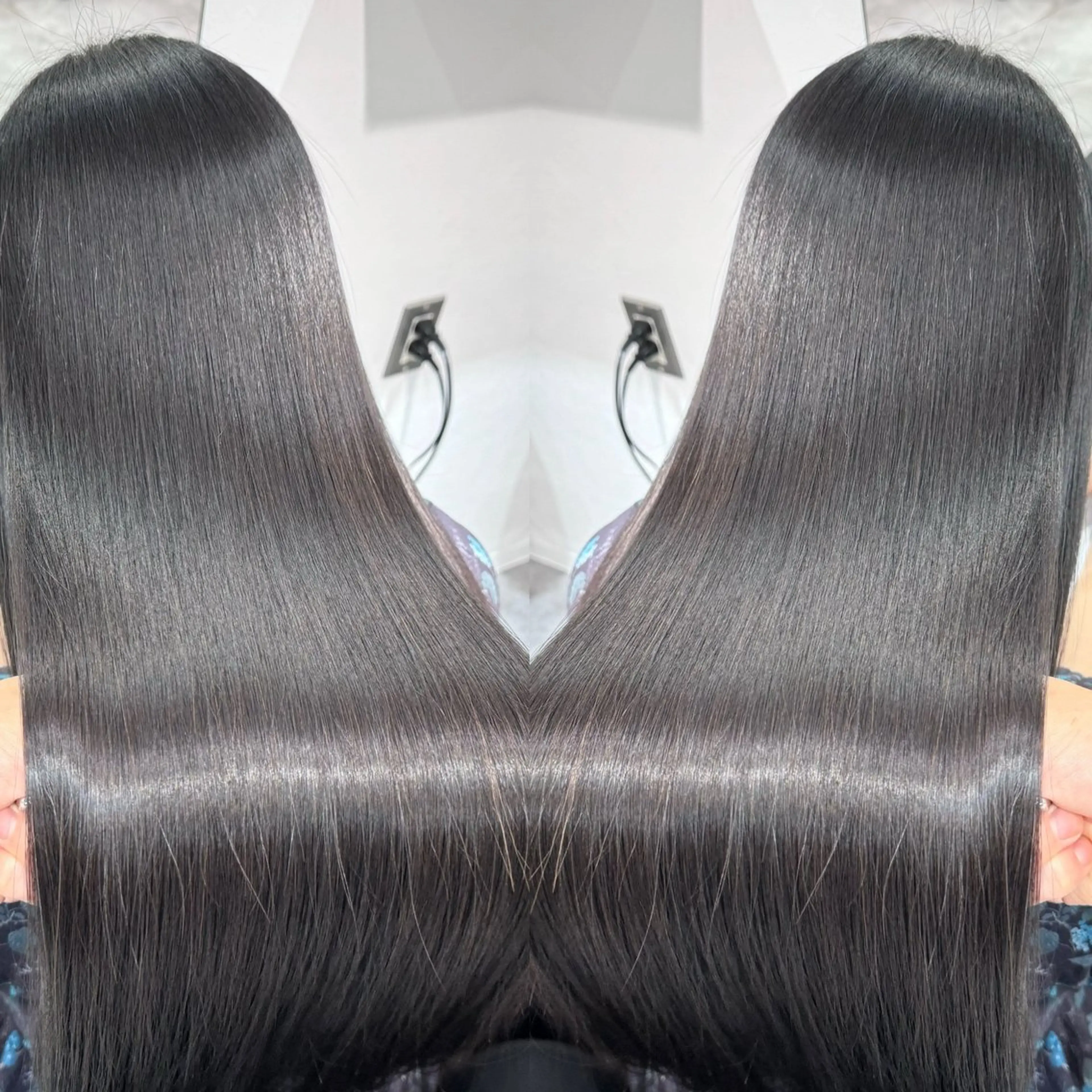 ロング 髪質改善 トリートメント ヘアカラー トリートメント 究極の髪質改善🪞 美髪縮毛矯正🪞城のヘアスタイル