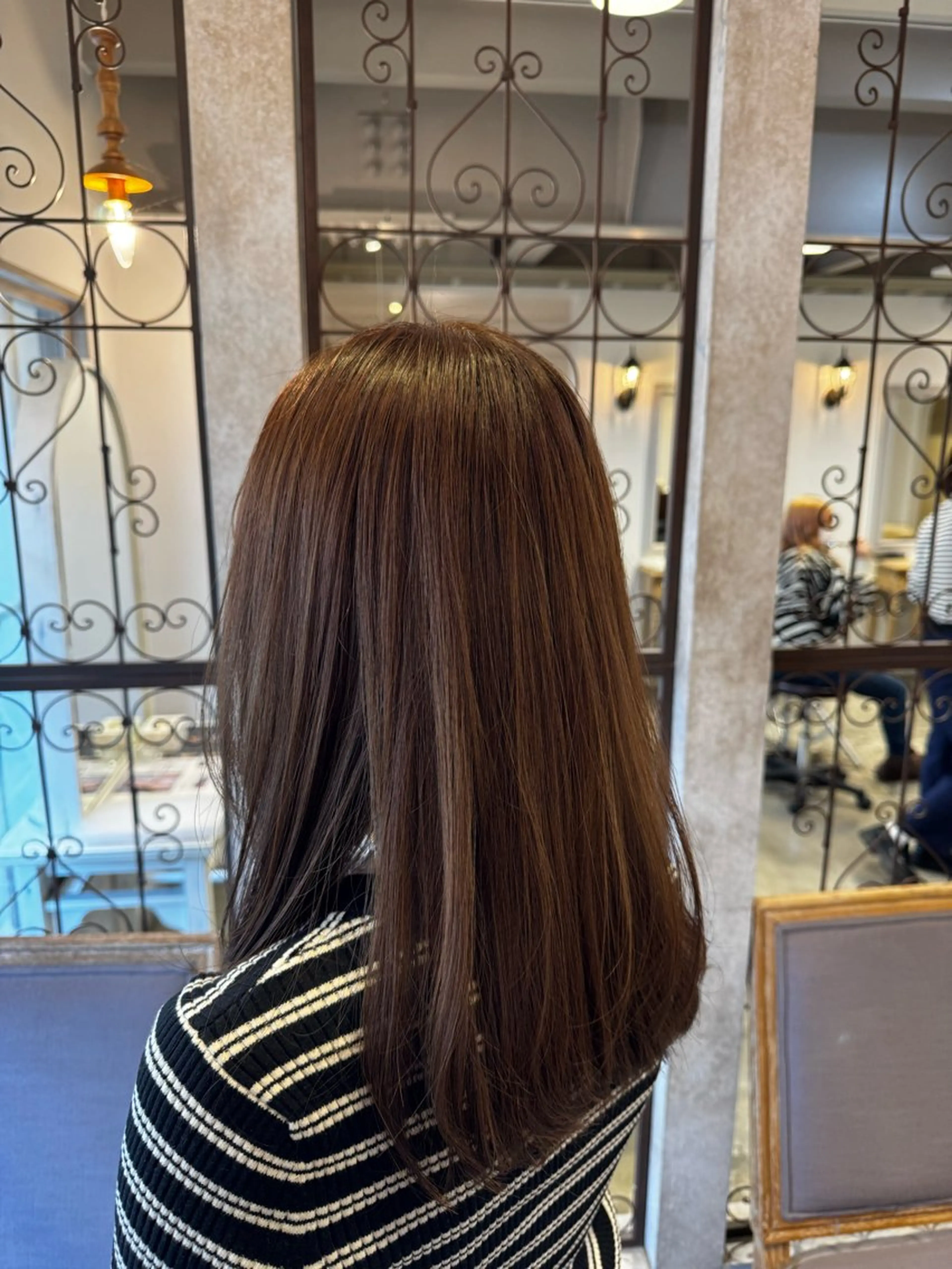 ロング 山本 望華のヘアスタイル