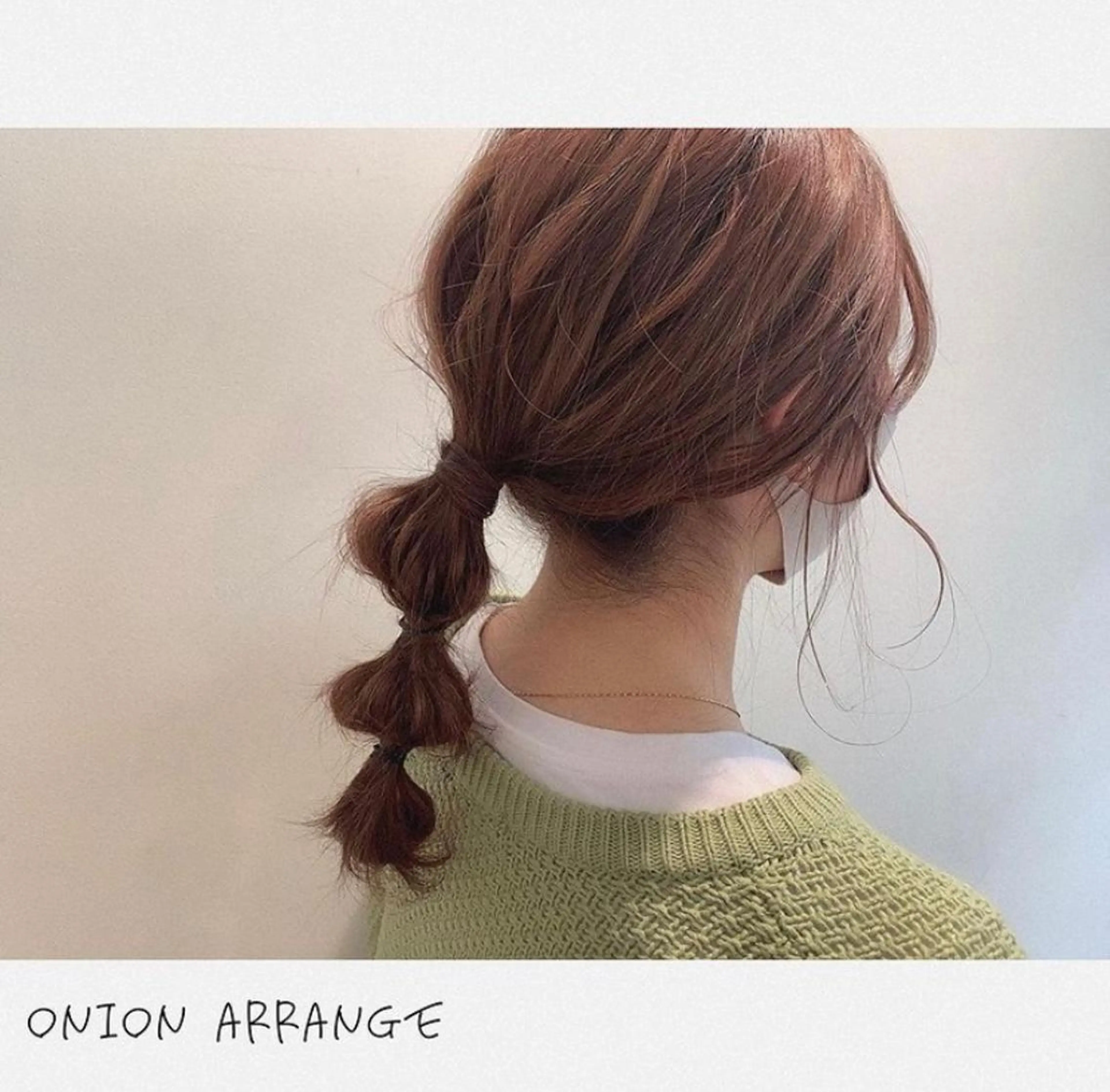 セミロング カラー ヘアアレンジ sa chiのマツエク・マツパデザイン