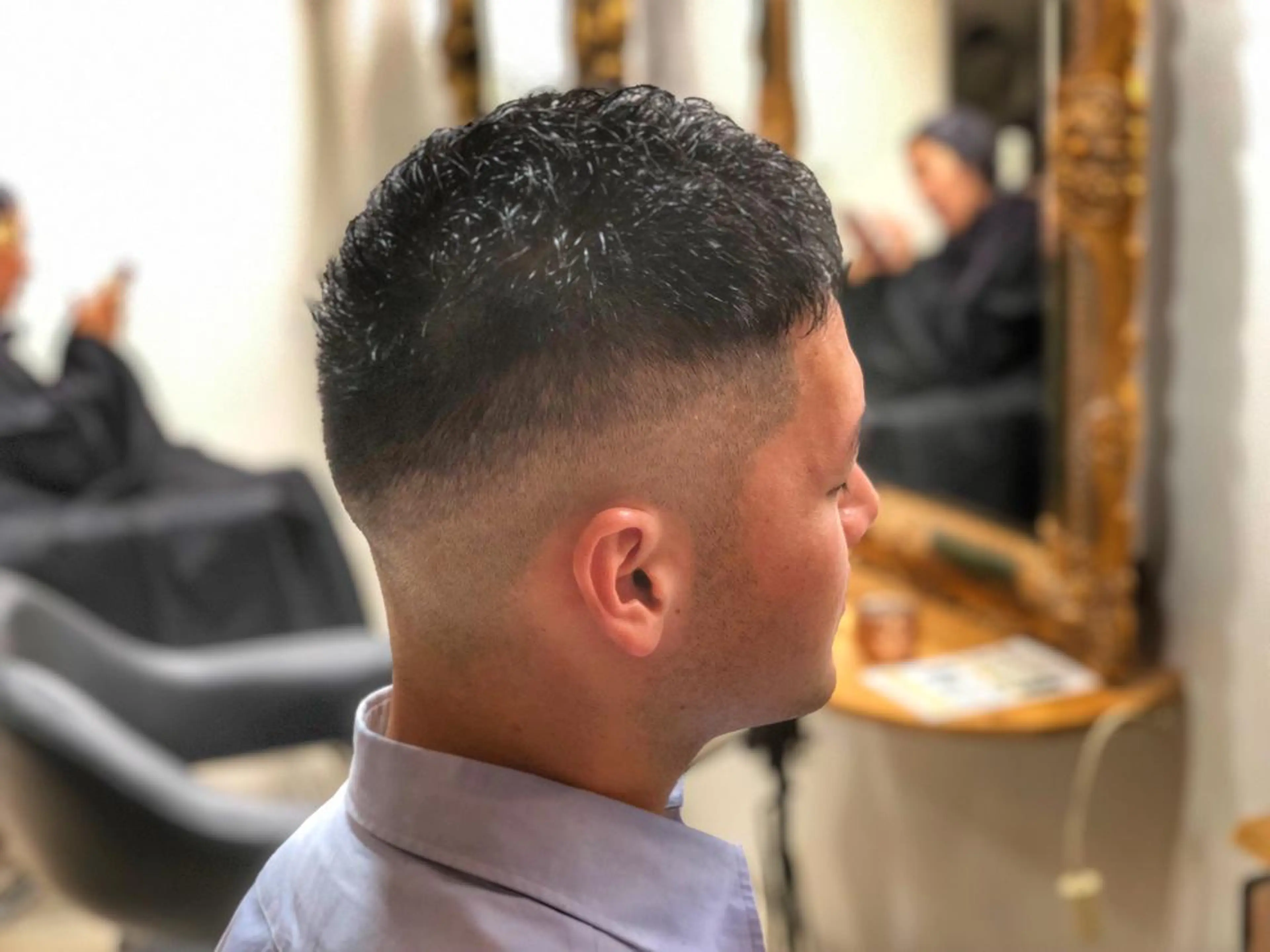 ショート メンズ 美髪矯正 Rioのヘアスタイル