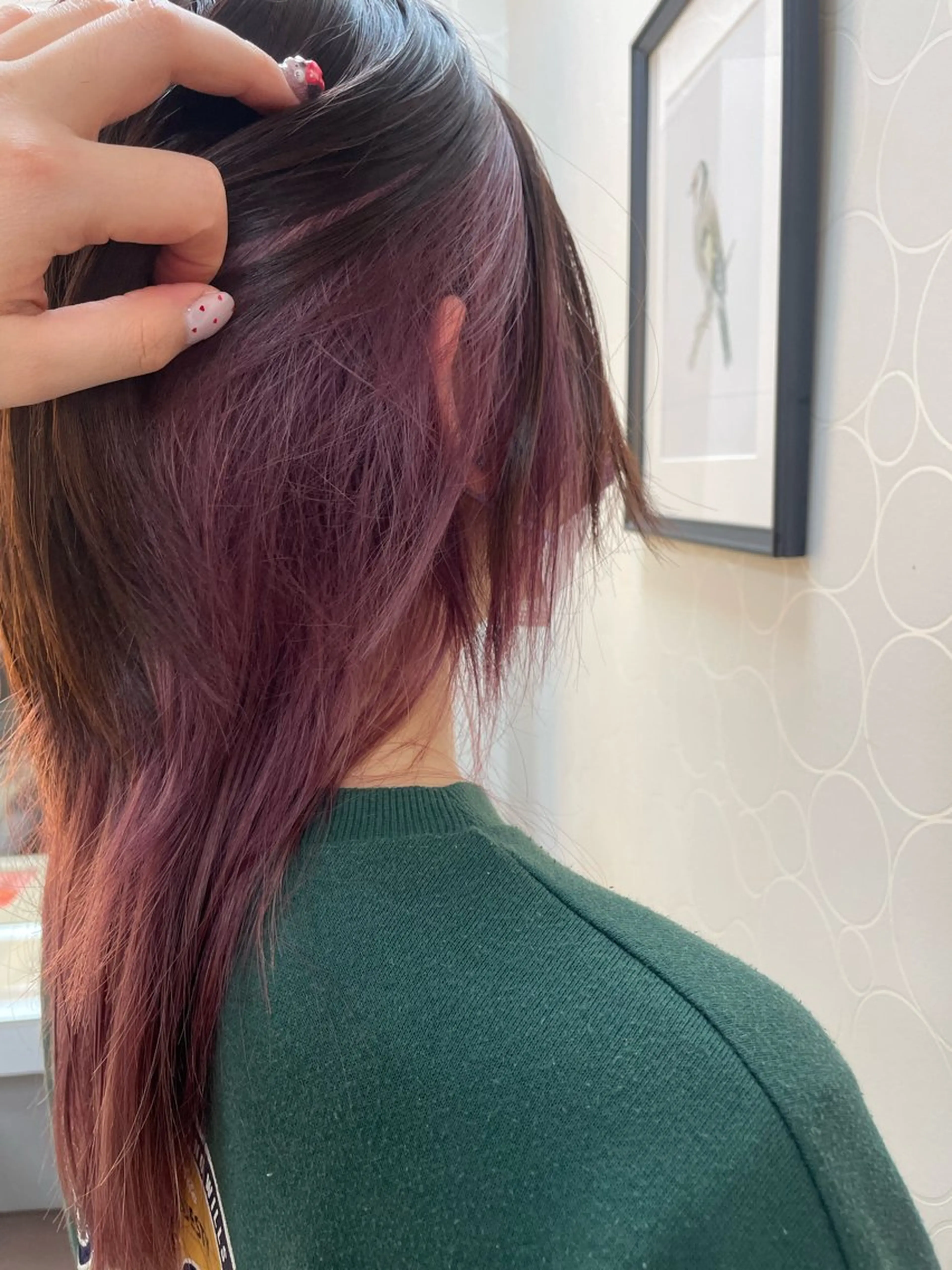 カラー こやま りほのヘアスタイル