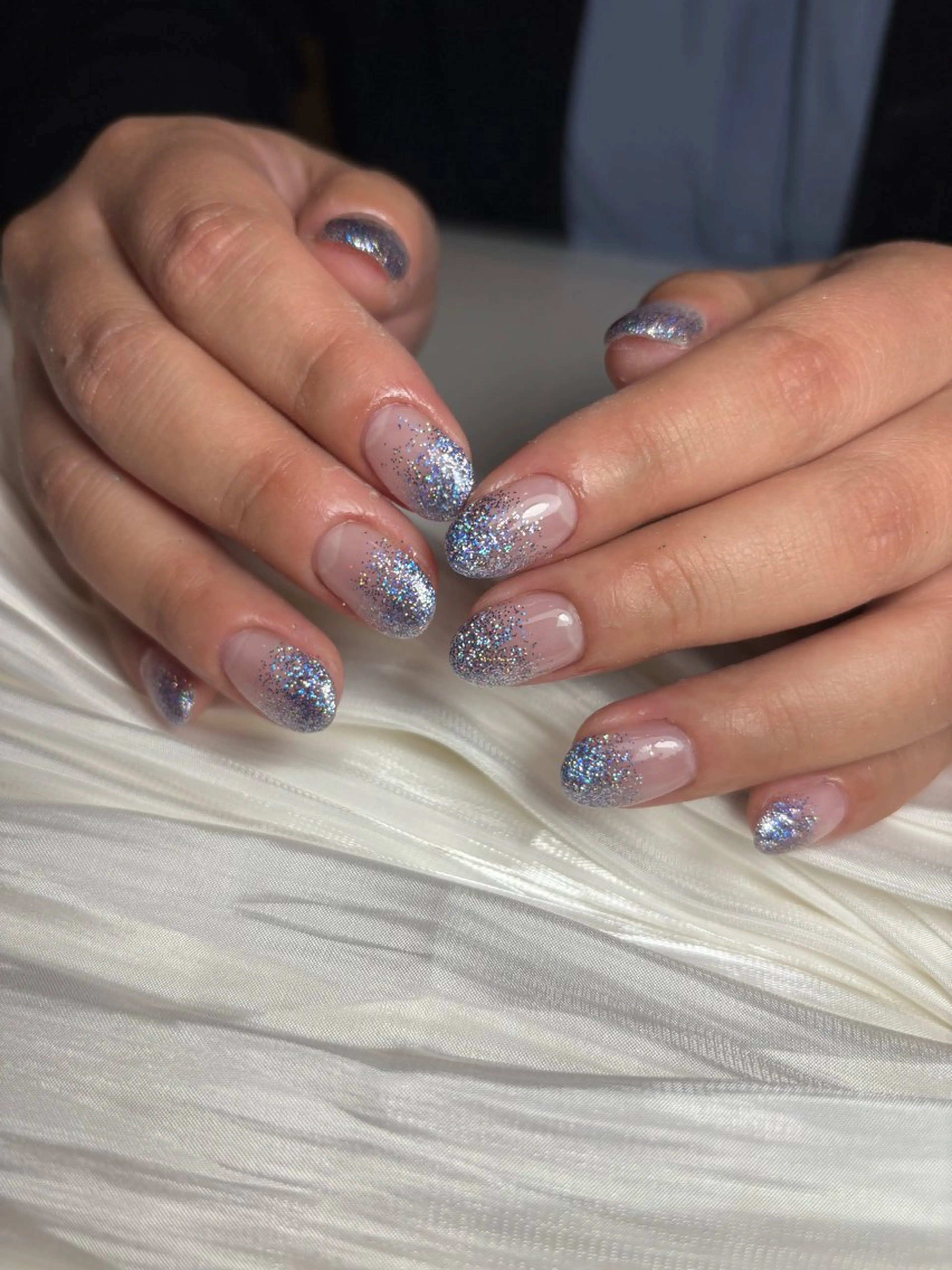 ネイル グラデーション ラメ(グリッター) ラメグラデーション soi. ソワのネイルデザイン