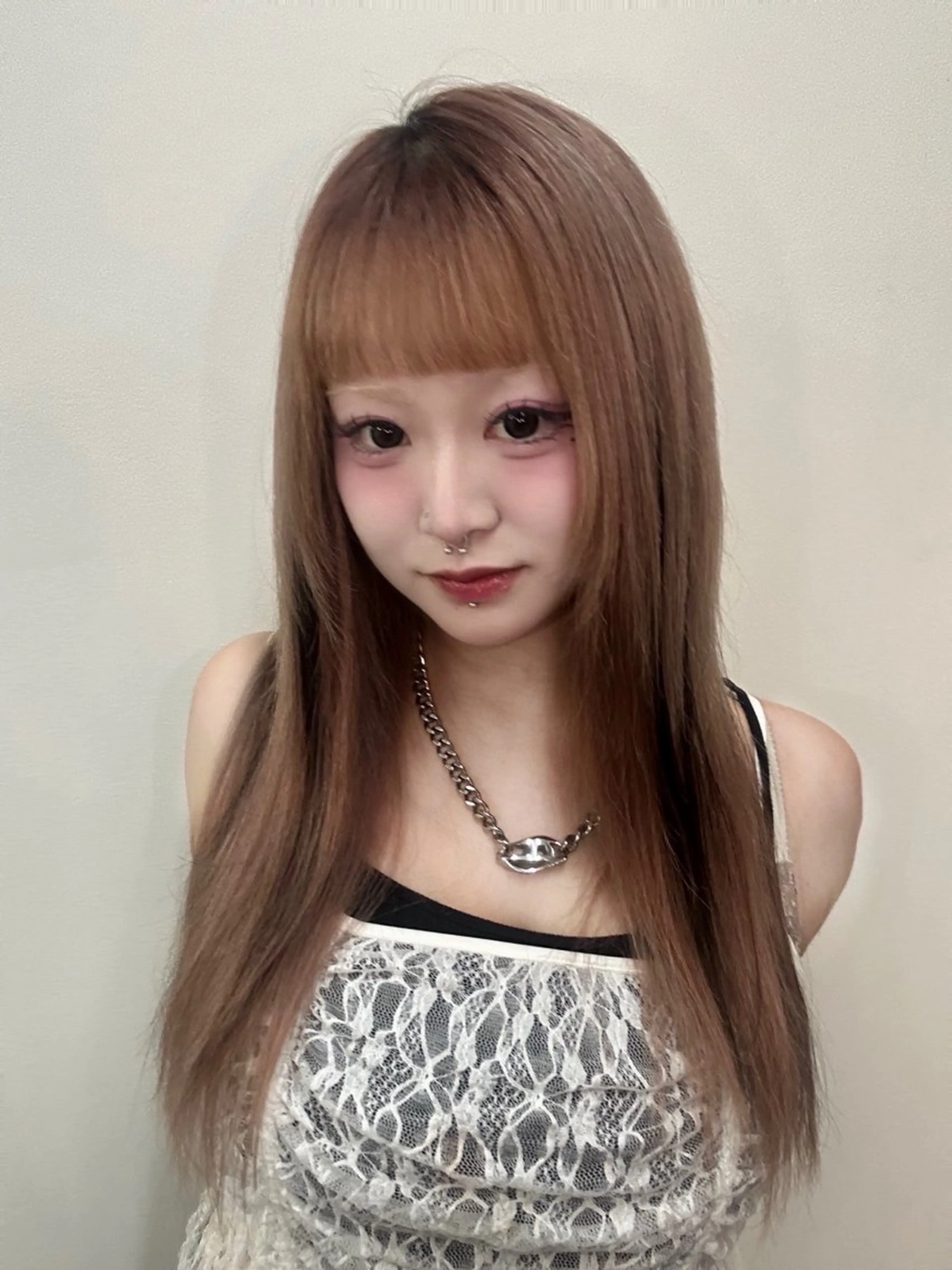 ロング ヘッドスパ 艶感ハイトーン/ 池袋/mei🩶のヘアスタイル