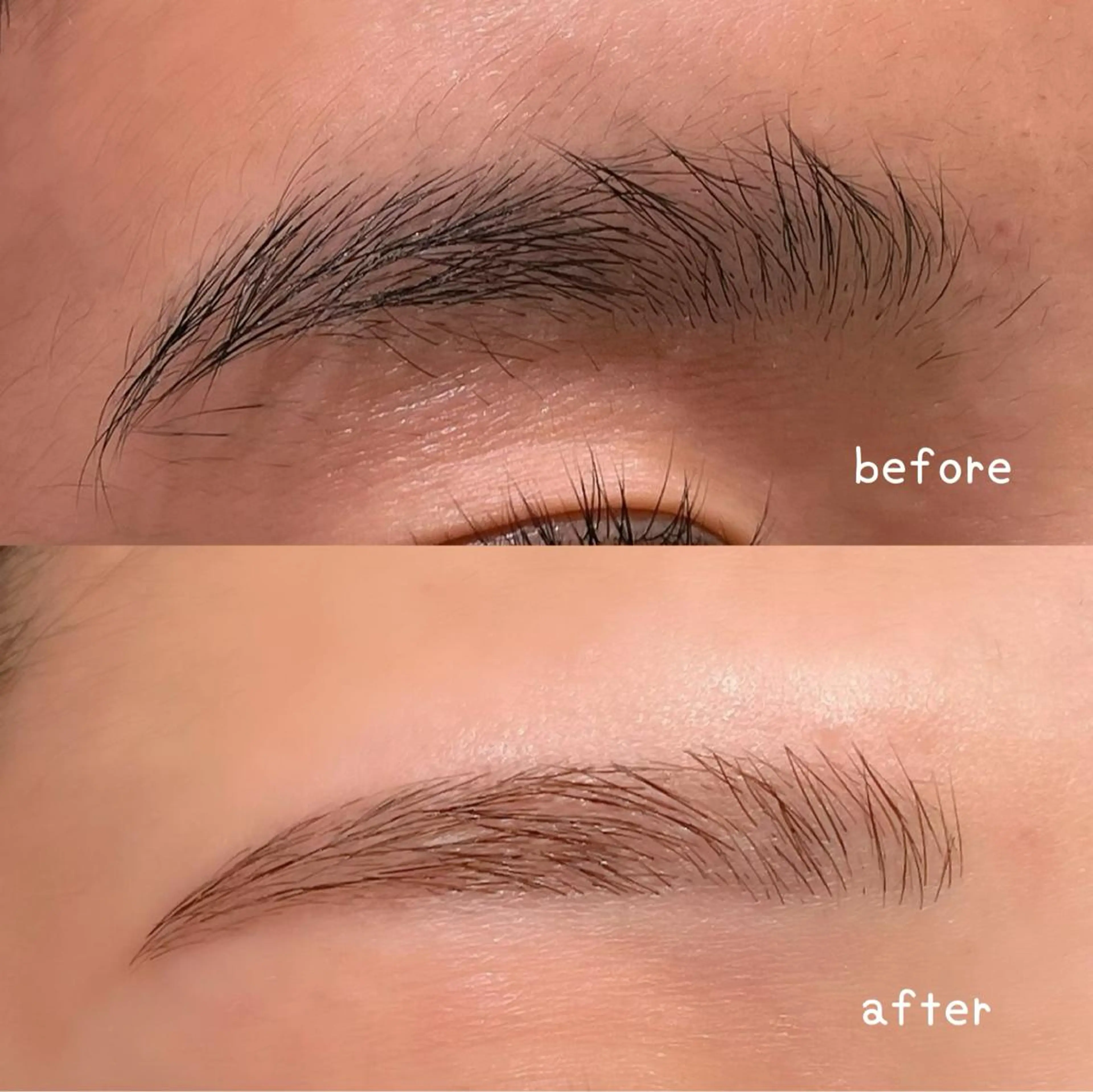 ショート カラー アイブロウ 眉毛ワックス脱毛 🫧中村 葉月🫧のネイルデザイン