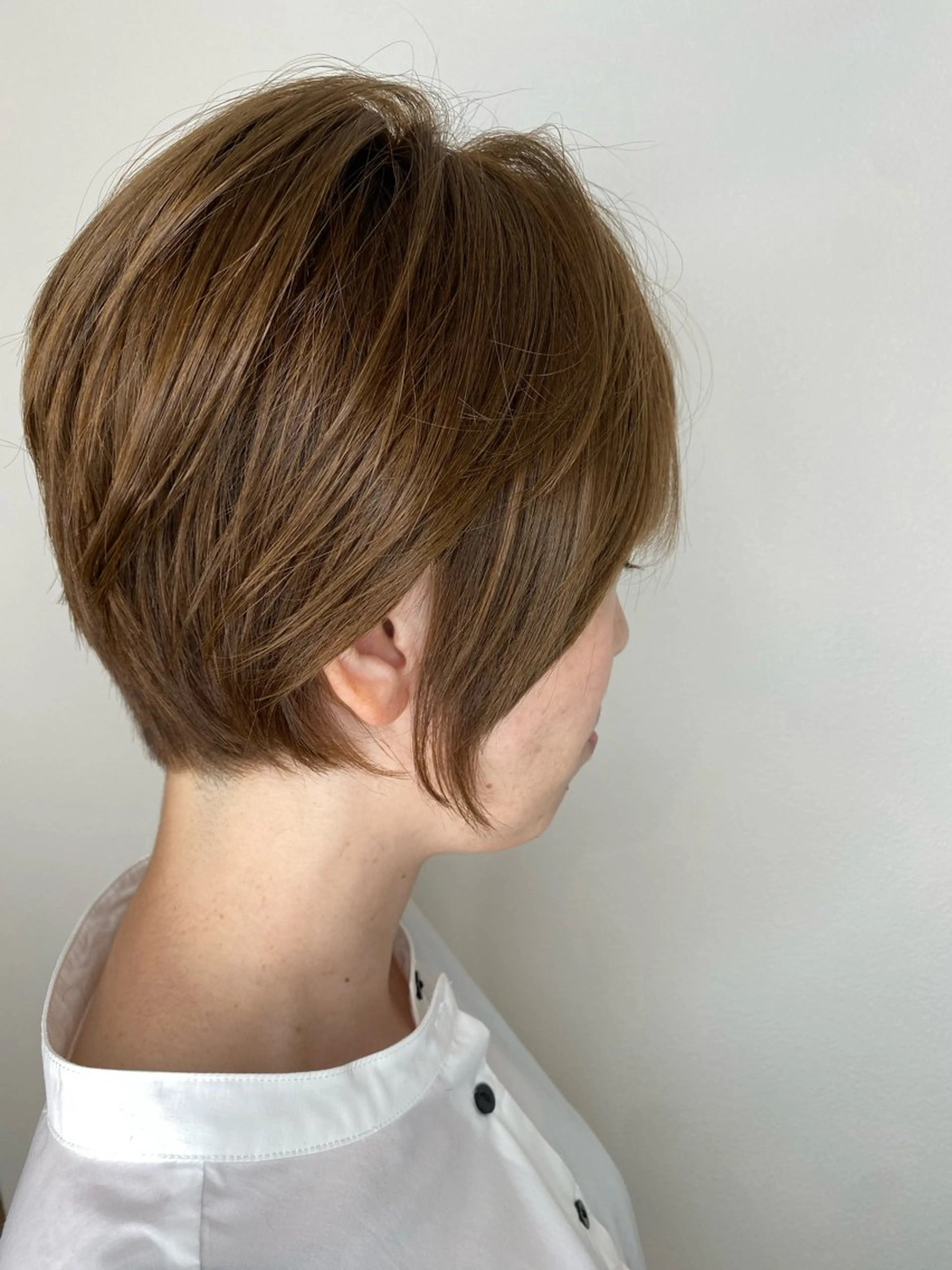 ショート カラー ショートヘア カット ヘアカラー トリートメント Hiroshi ヒロシのヘアスタイル