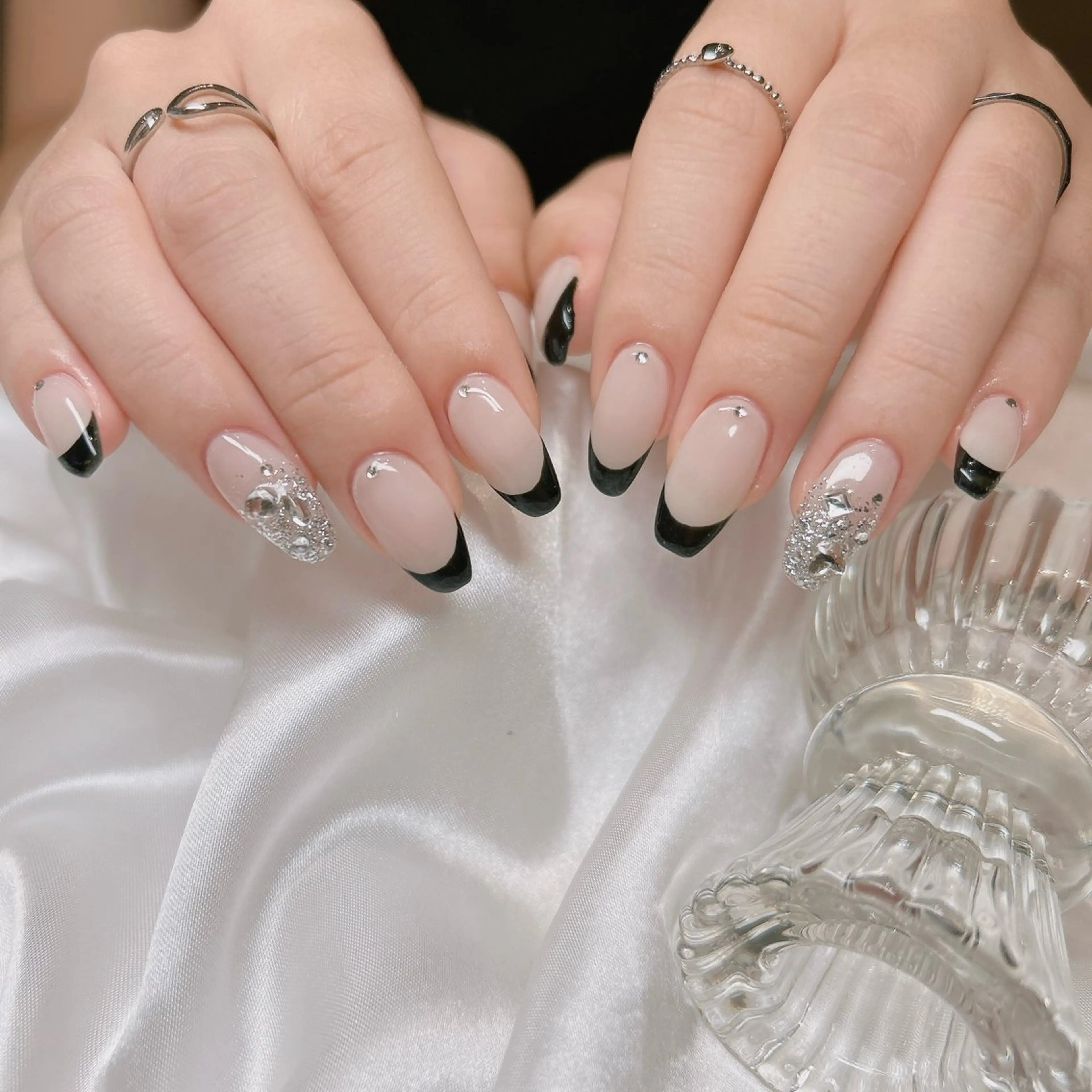 ネイル フレンチネイル ハンドネイル junna 金山.東別院.上前津のネイルデザイン