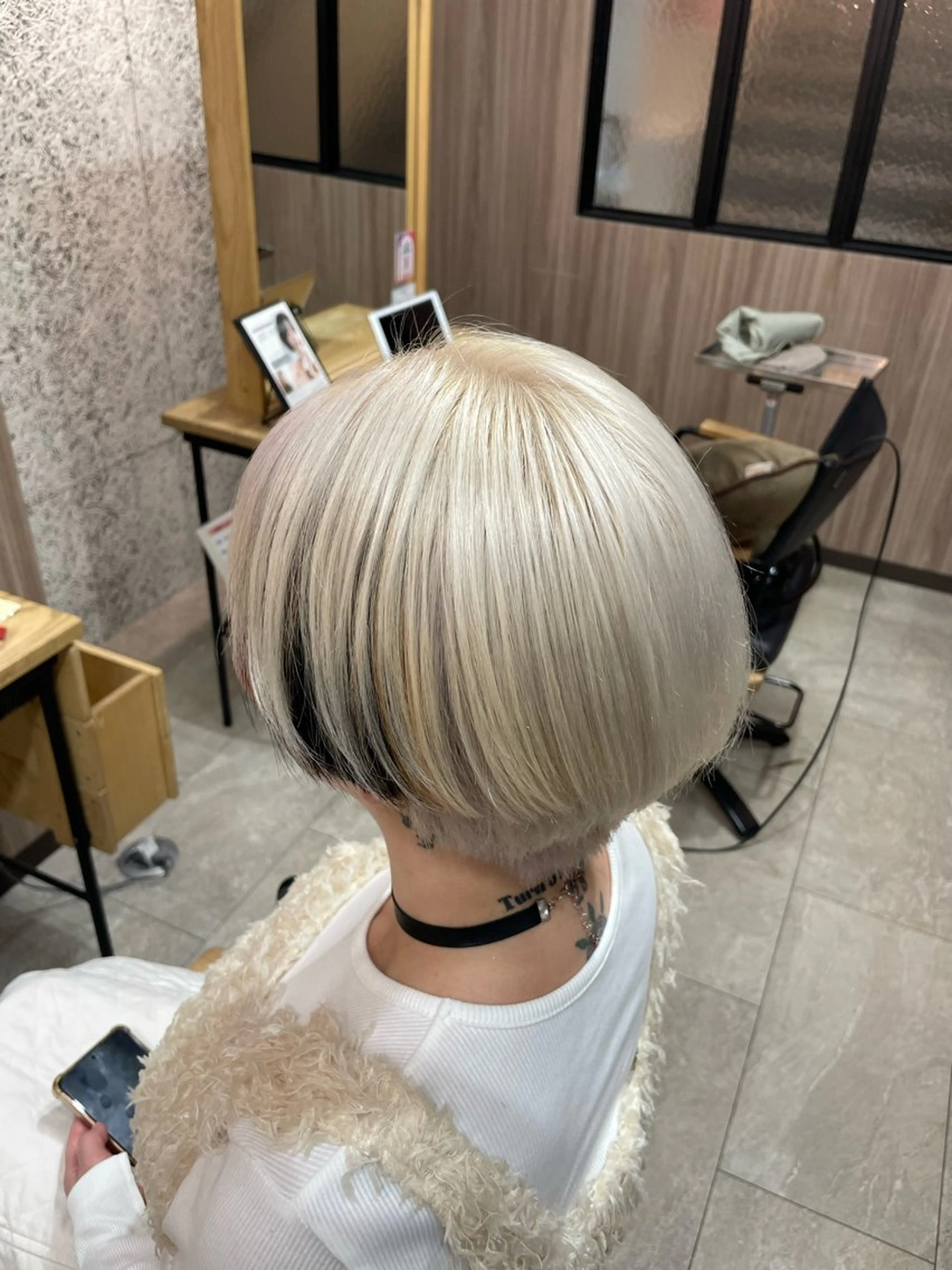 ショート カット ヘアカラー 浅川恵太/縮毛矯正 /ブリーチ縮毛矯正のヘアスタイル