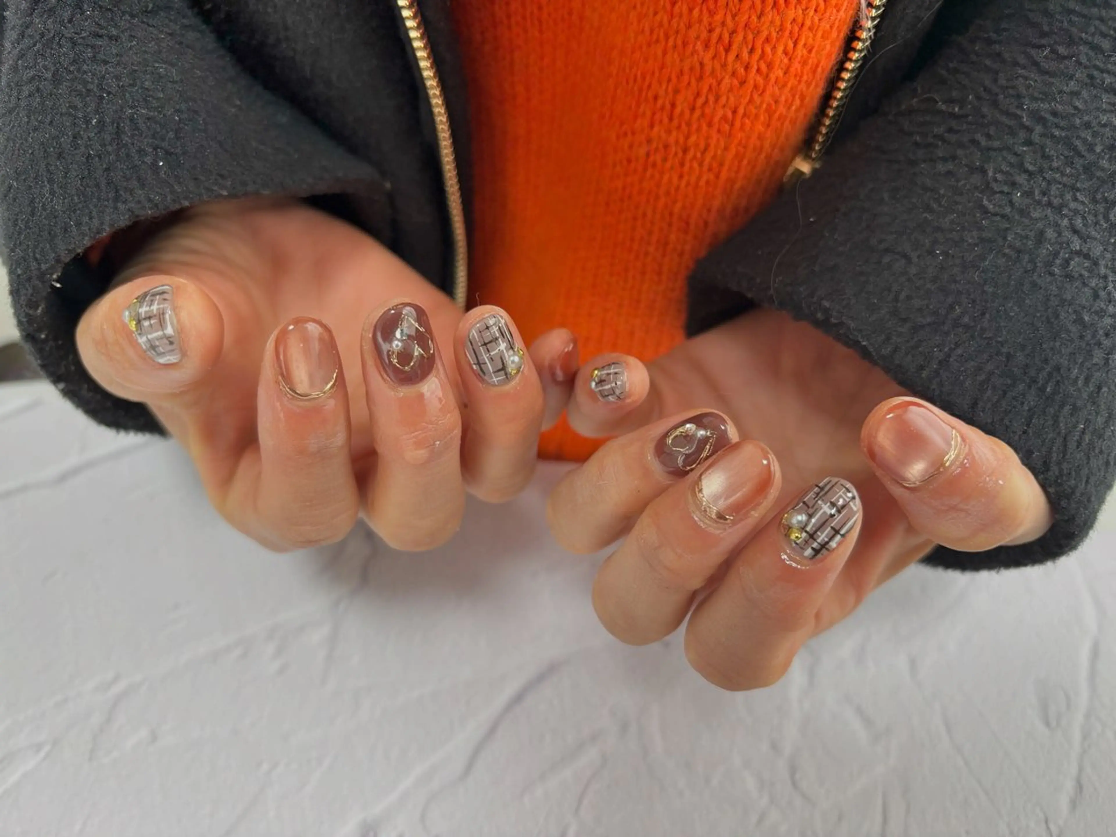 ネイル 愛川町 あんすりうむのネイルデザイン