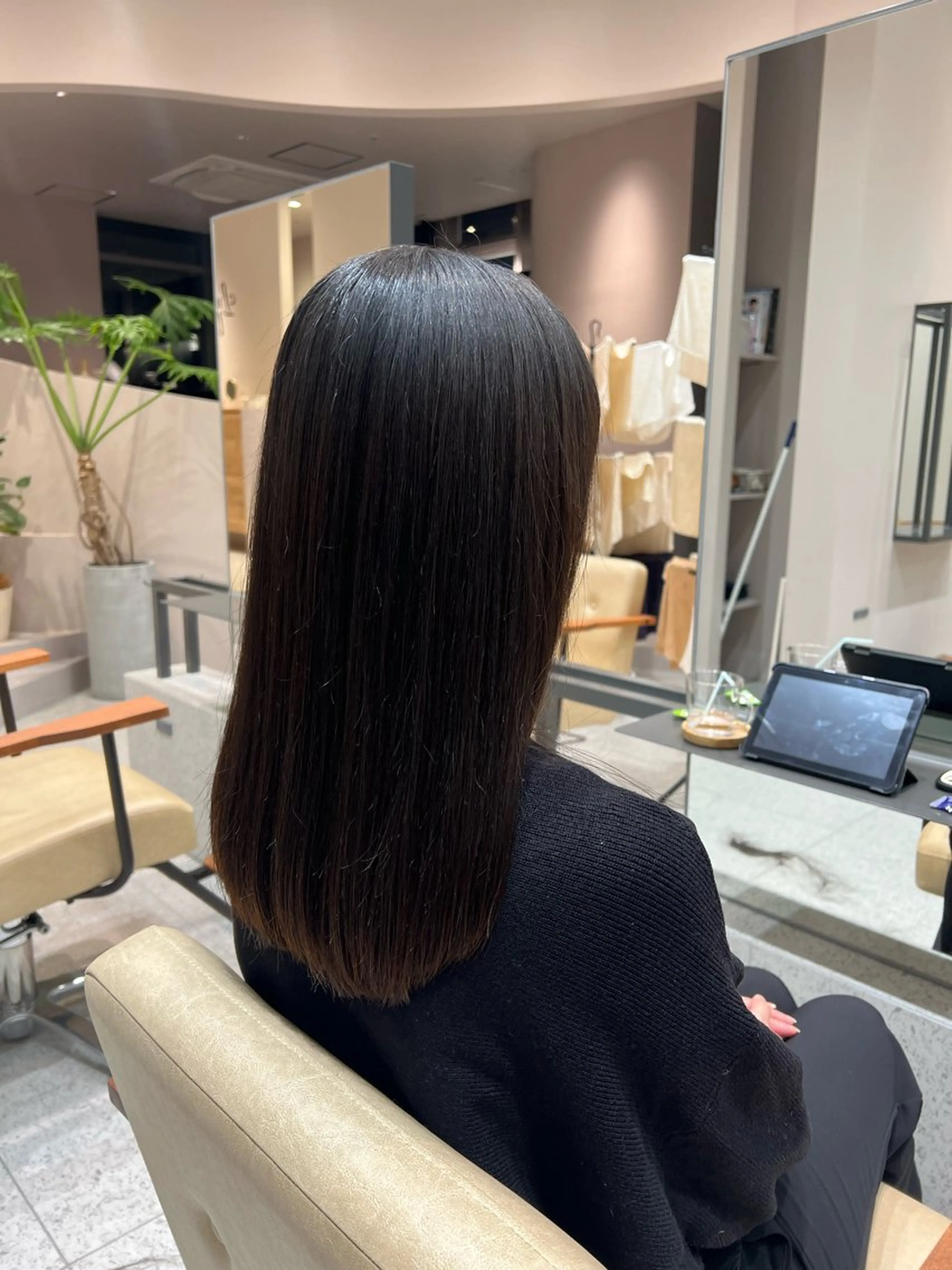 ロング カット 山田 恭華 /縮毛矯正のヘアスタイル