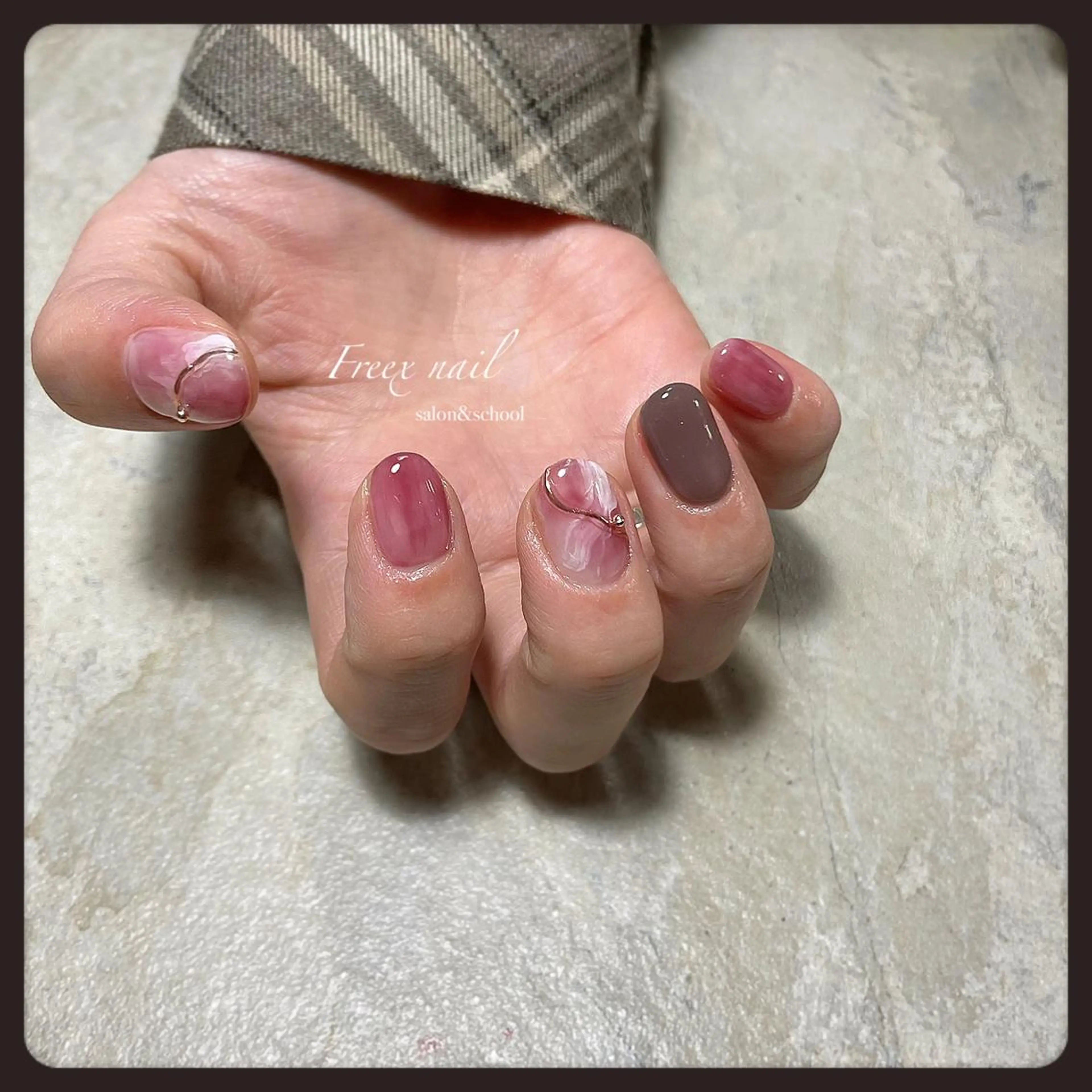 ネイル ニュアンスネイル ハンドネイル ハンドケア freex nail /ニュアンス/個性派のネイルデザイン