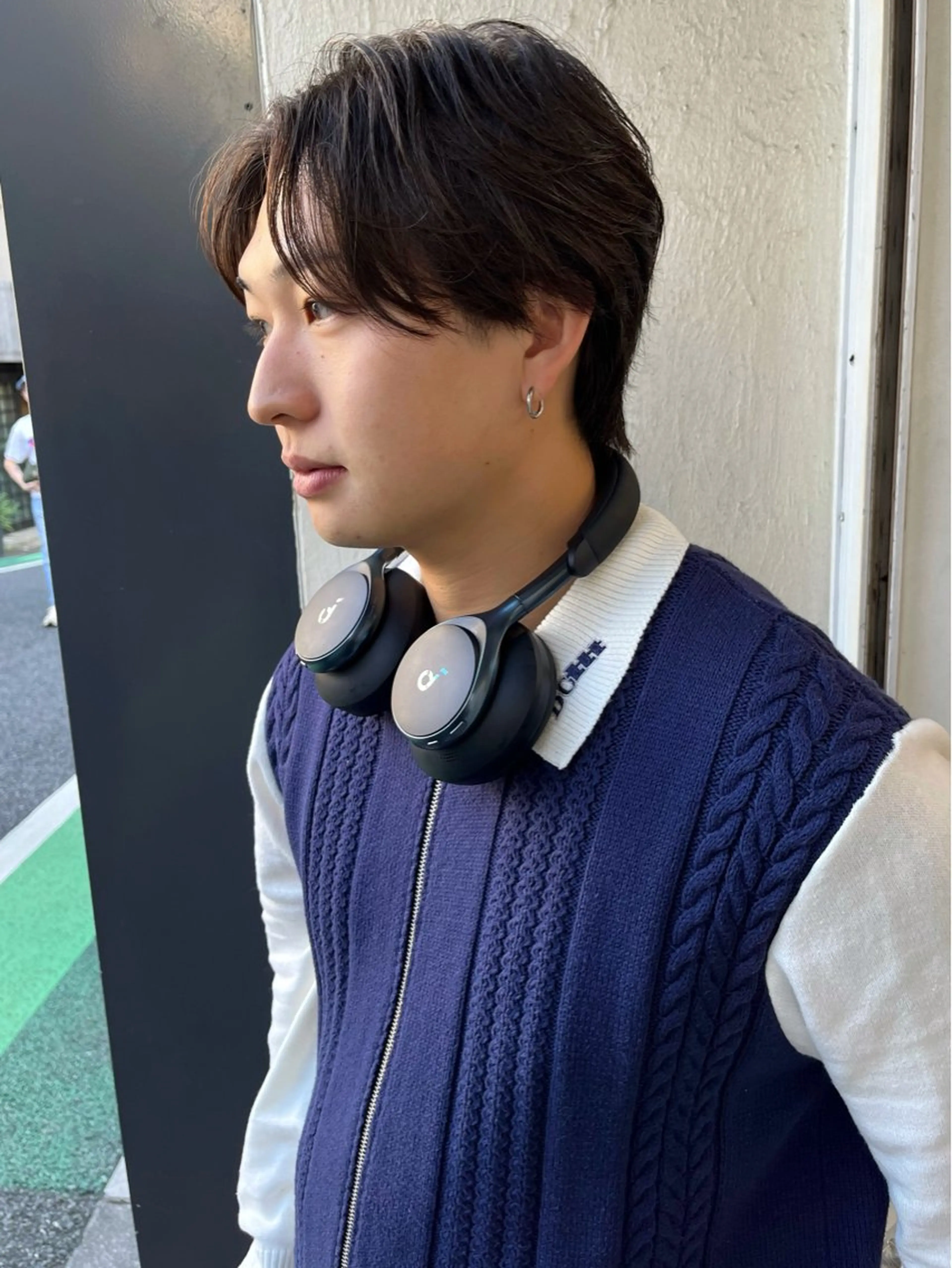 ミディアム パーマ 金井京介/レイヤー /パーマのヘアスタイル