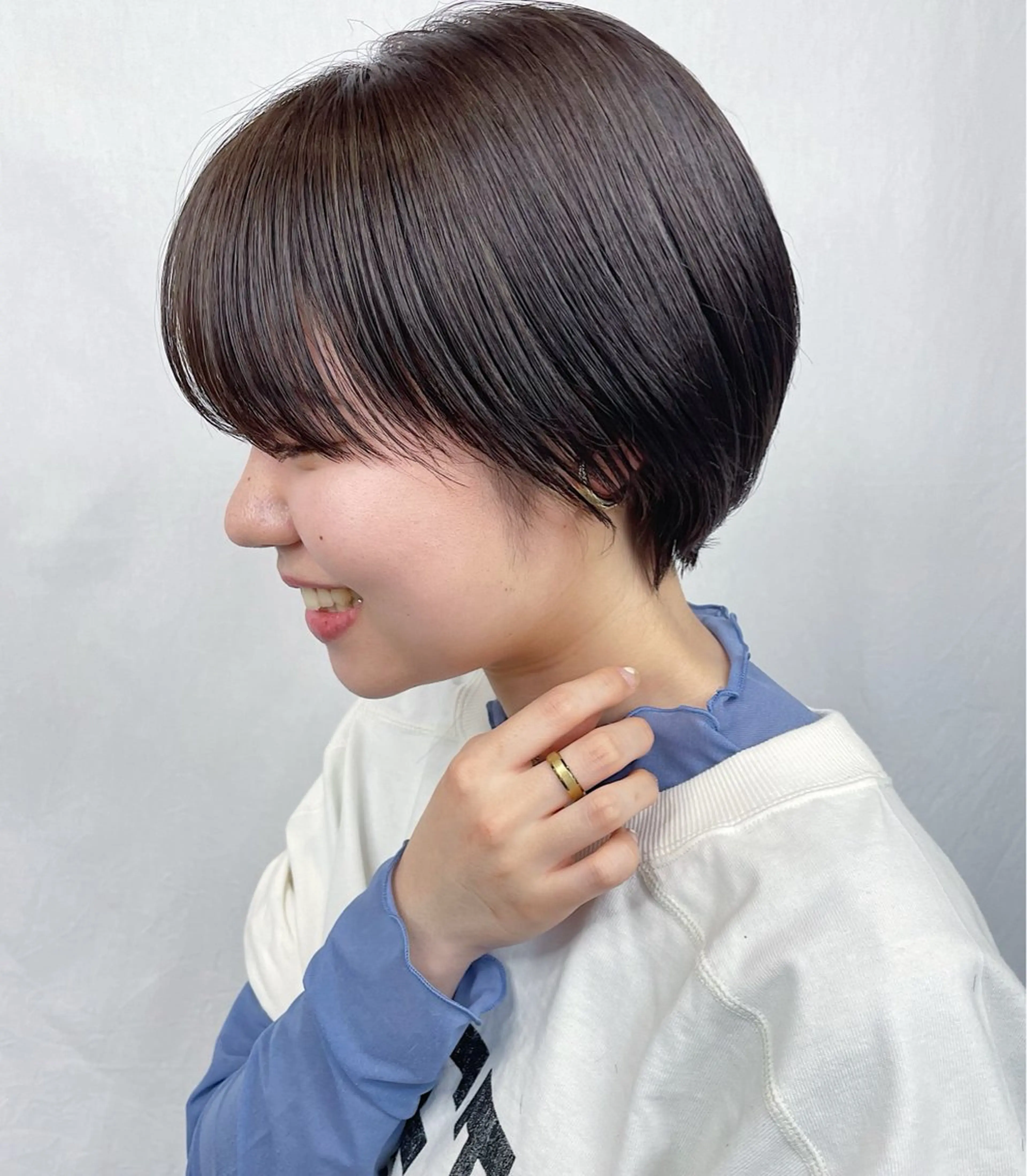 ショート カット ヘアカラー トリートメント パーマ/パーマ落とし 【Kouta】のヘアスタイル