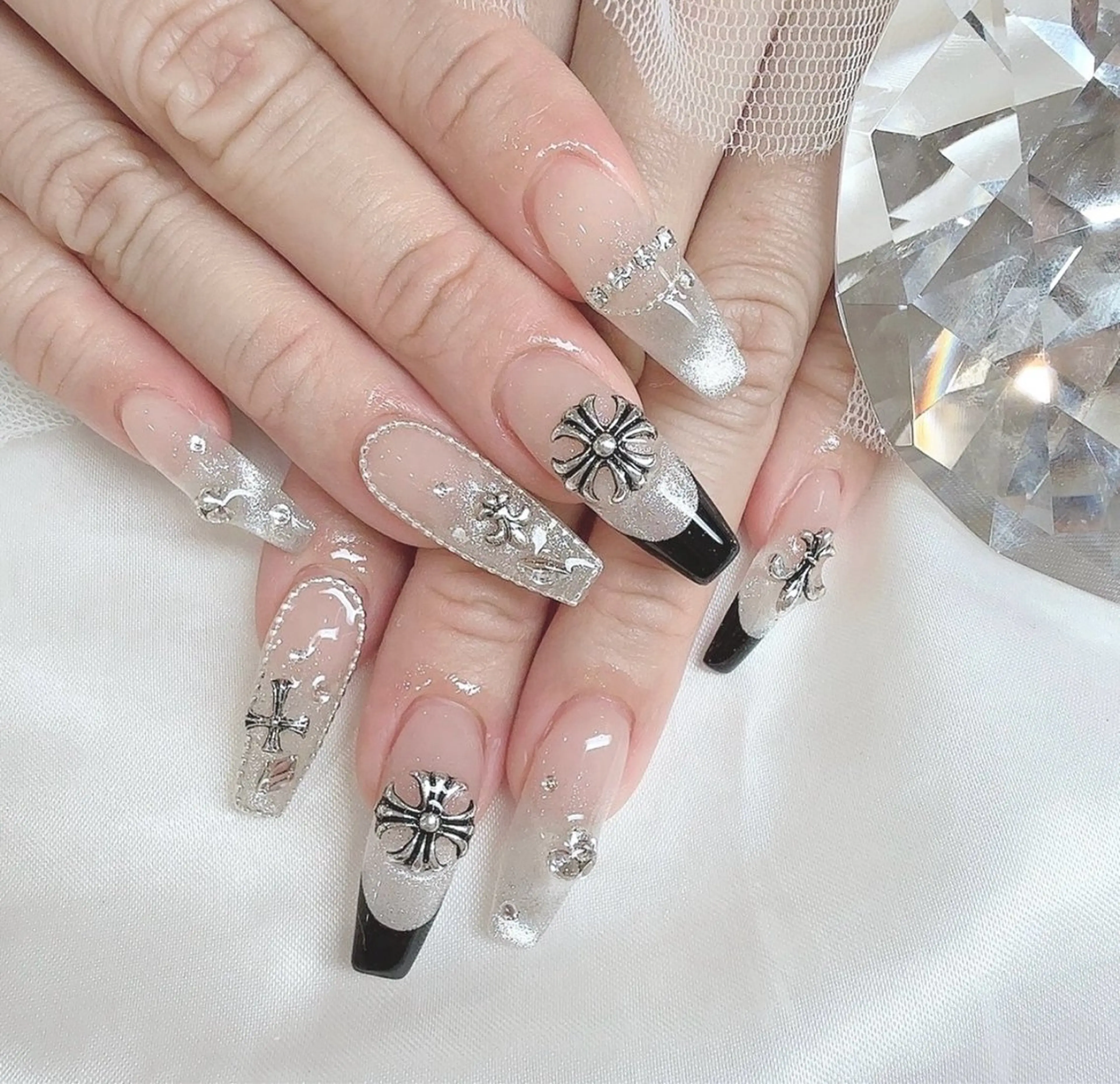 ネイル 長さ出し Mi nailsのネイルデザイン