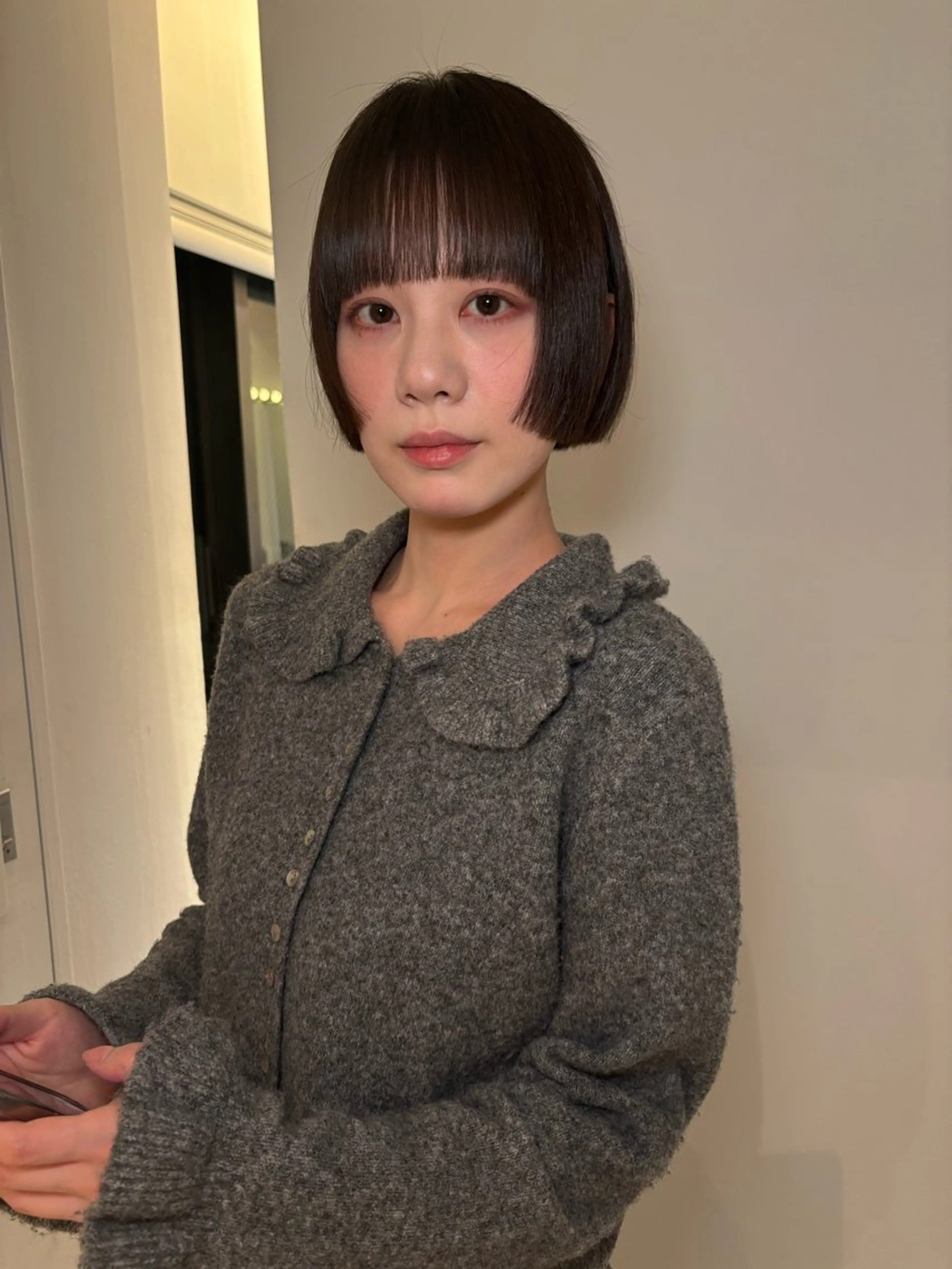 ショート カット riria/ボブ /透明感カラー🎀のヘアスタイル