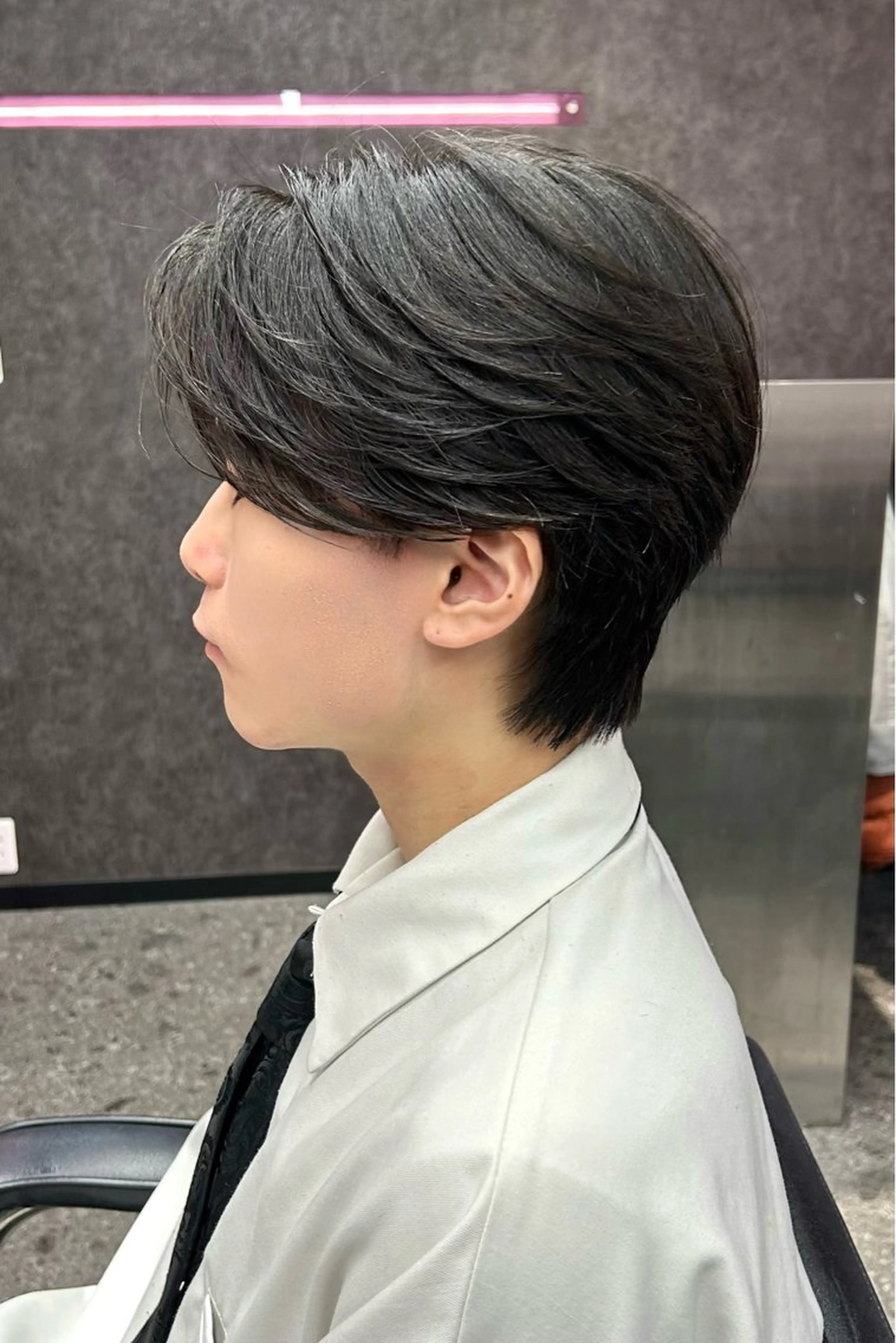 ショート カラー メンズ カット ヘアセット メンズスタイリスト 前田雄輝のヘアスタイル