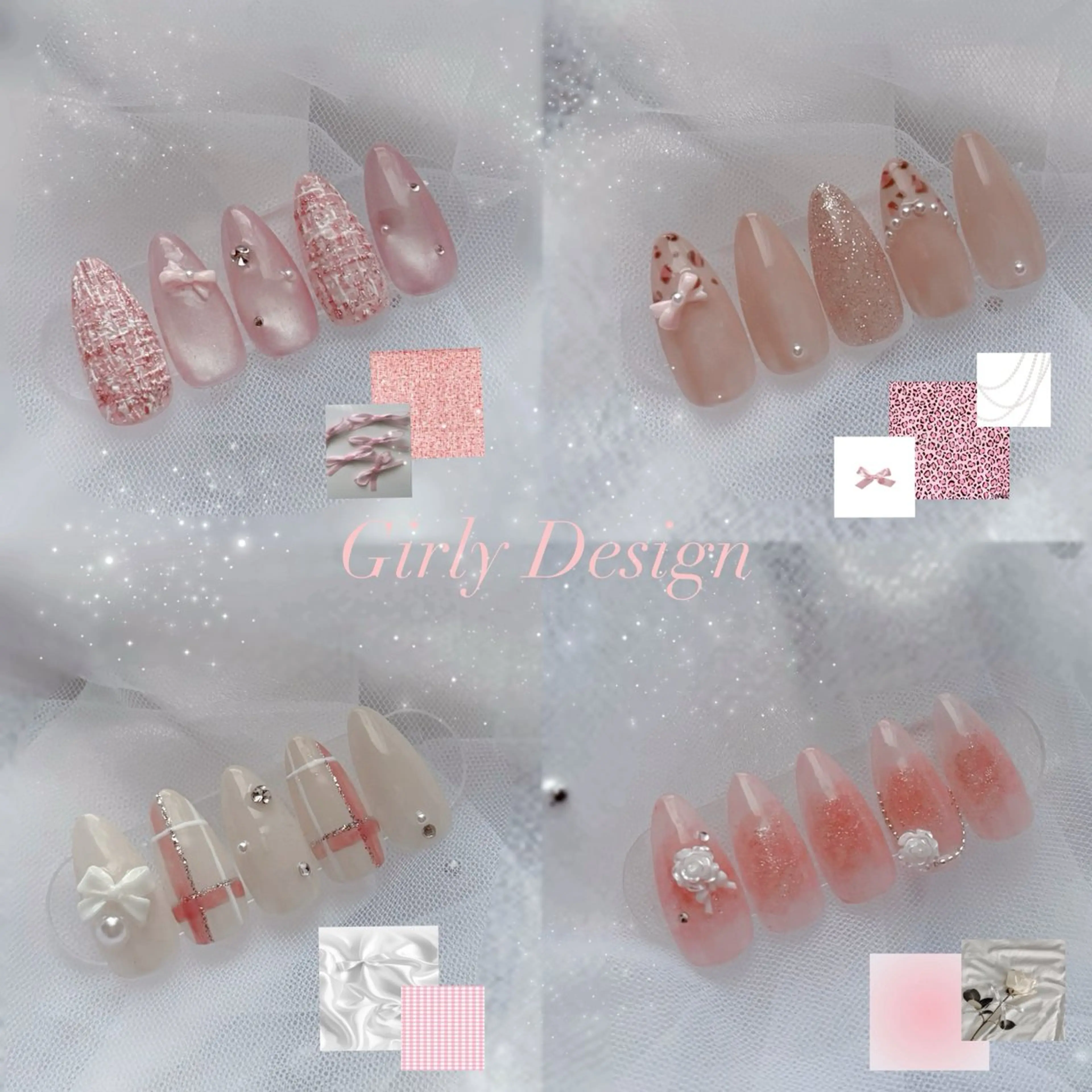 ネイル mau🩵nail 堺筋本町｜心斎橋のネイルデザイン