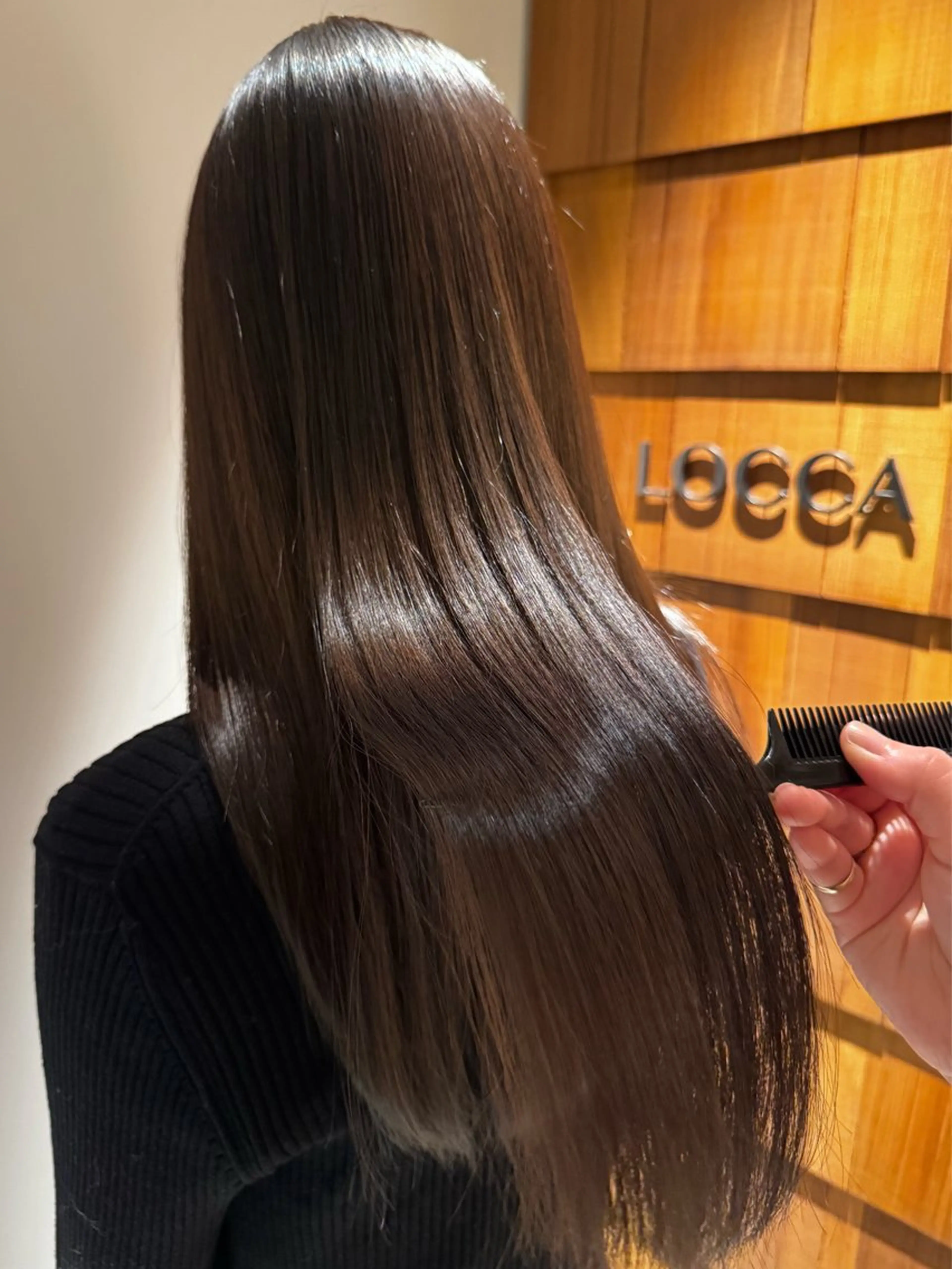 ロング 銀座骨格診断似合わせ 美容師中島年紀のヘアスタイル