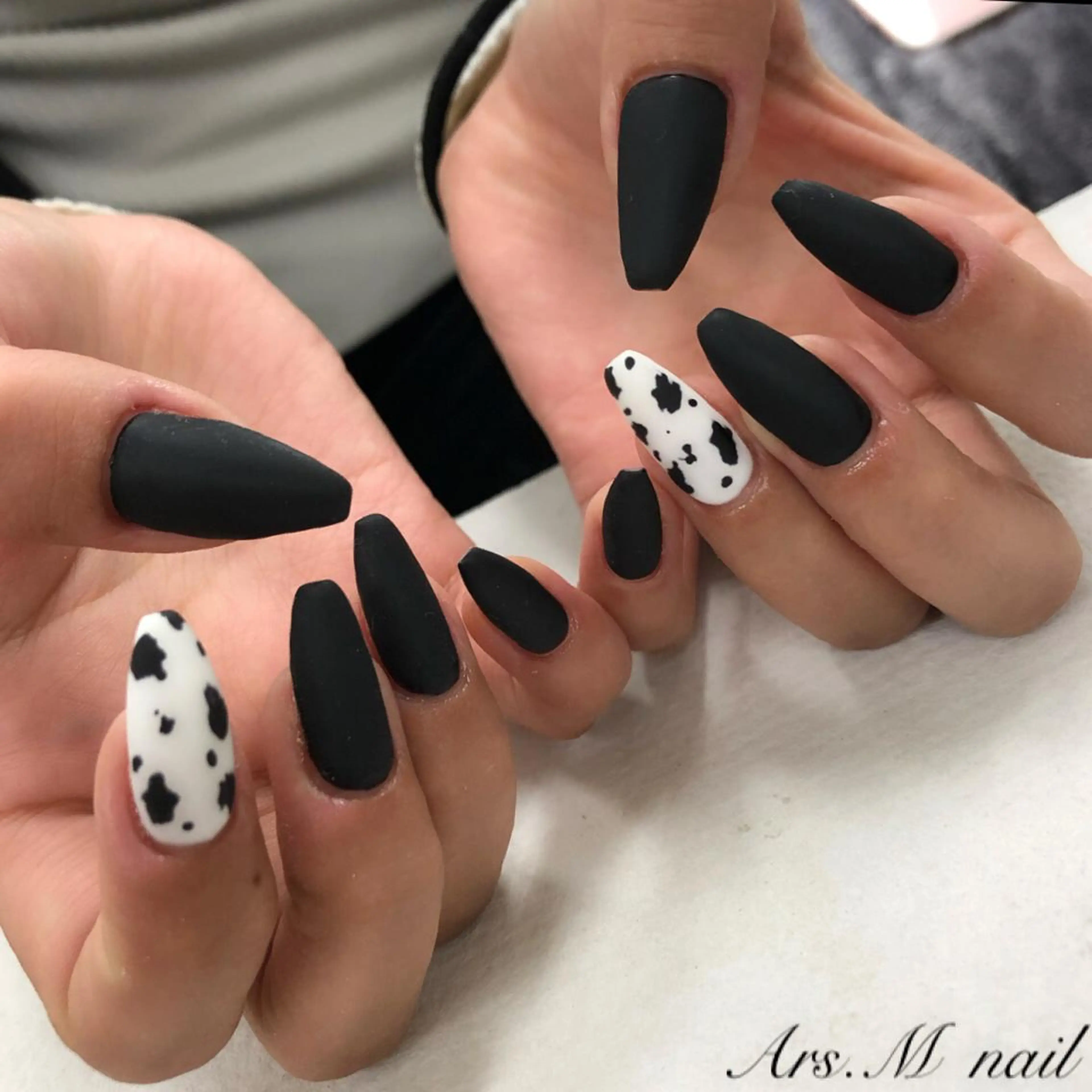 ネイル マットネイル ハンドネイル Ars.M nailのネイルデザイン