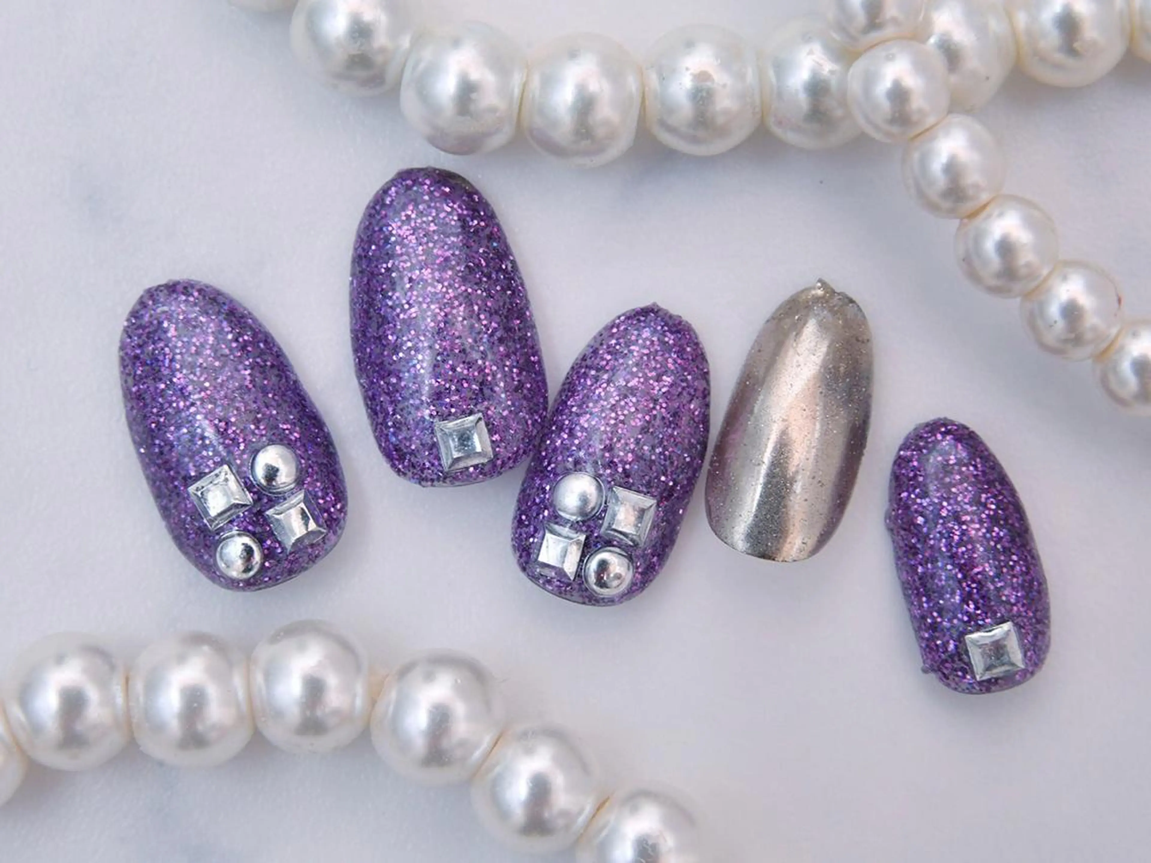 ネイル 桜ネイル 長さ出し フットネイル スカルプネイル 💗🪽Tiary Nail🪽💗のネイルデザイン
