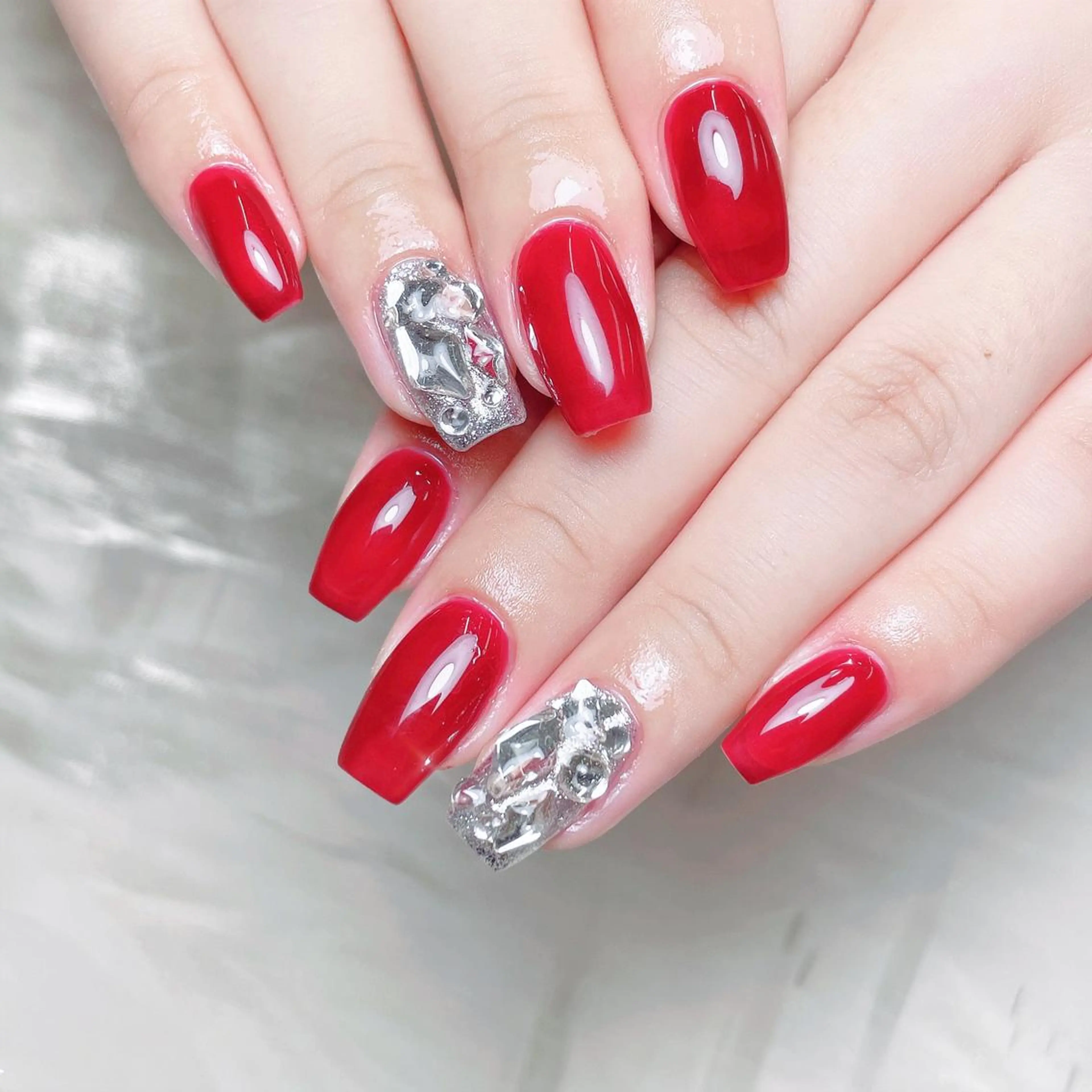 ネイル 🦋チップ長さだし 専門店🦋のネイルデザイン