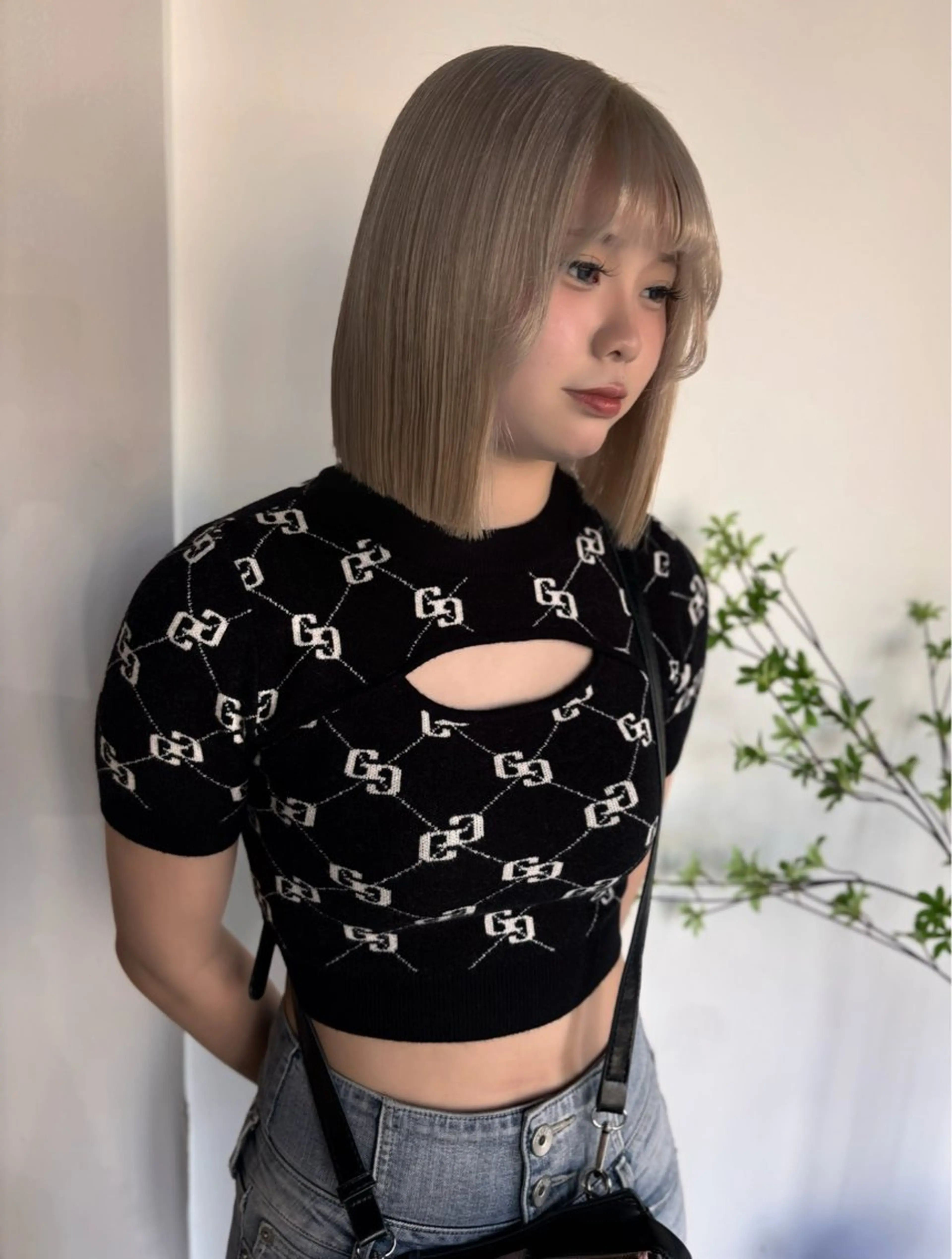ショート カラー ヘアカラー 🧡梅田ハイトーン カラー🧡runaのヘアスタイル