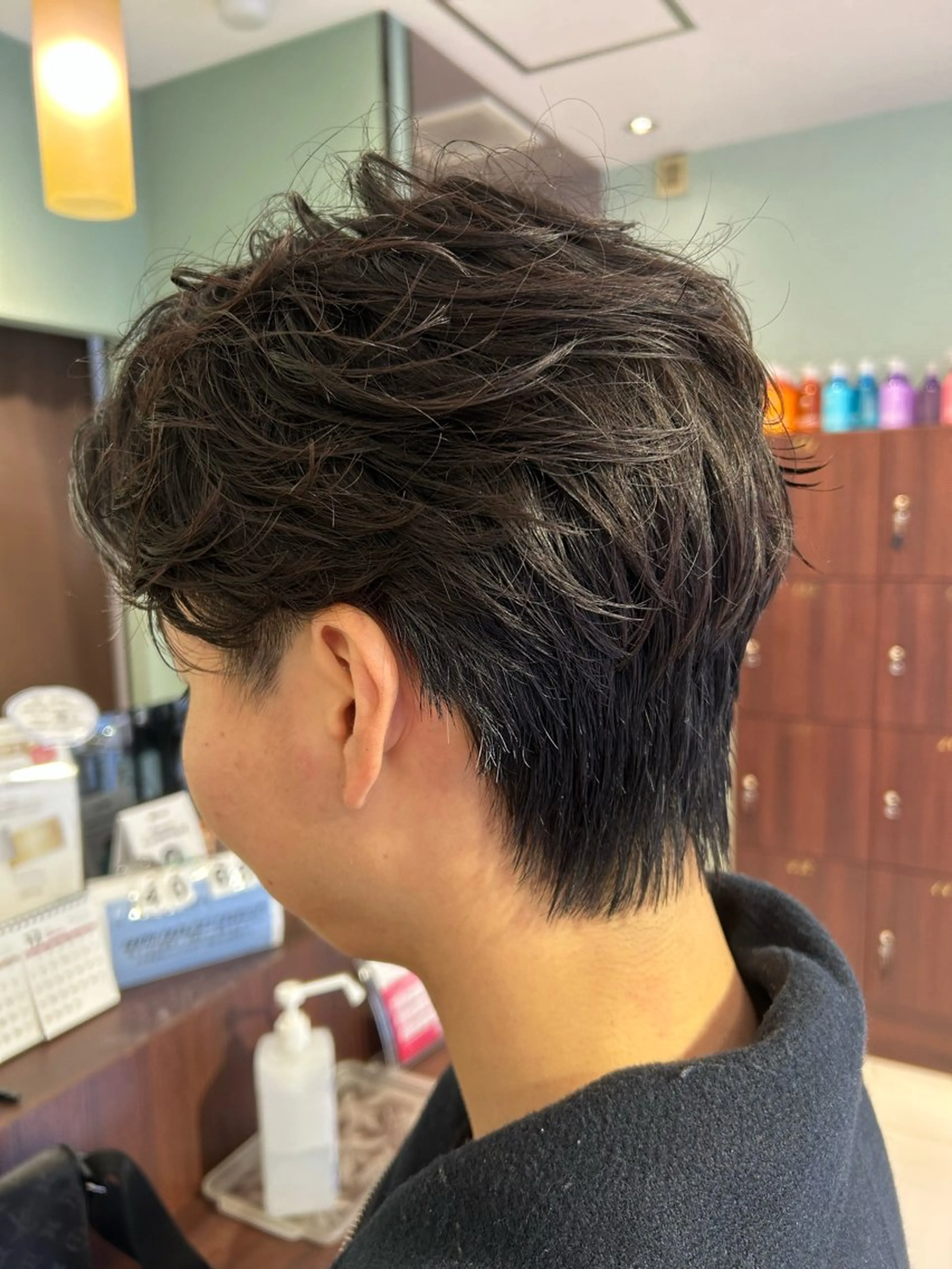 パーマ メンズ フェザーパーマ メンズパーマ 木曽柊介 /メンズパーマ/川口のヘアスタイル
