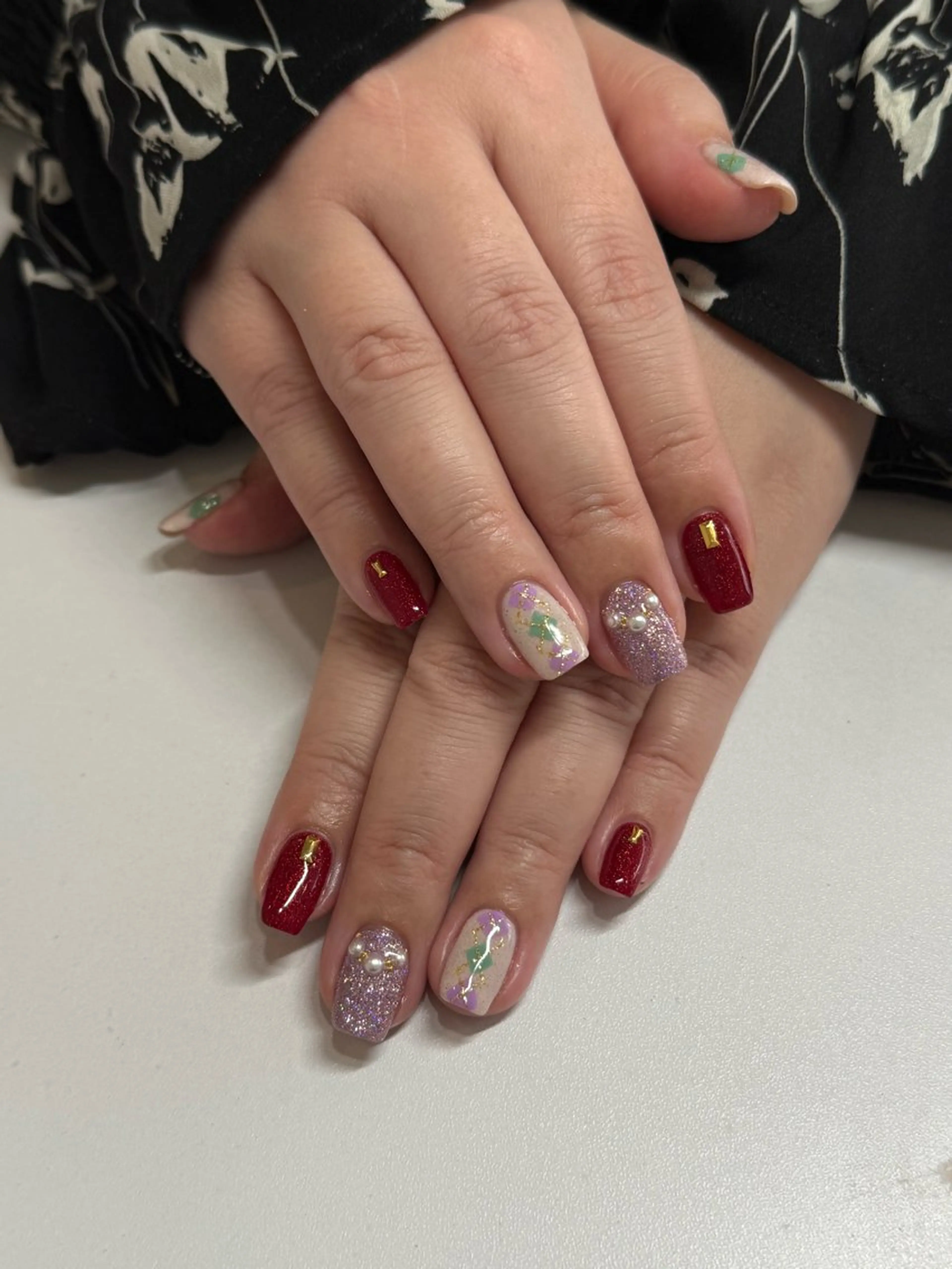 ネイル Blue Reef 四谷三丁目所属・たかの はづきのネイルデザイン