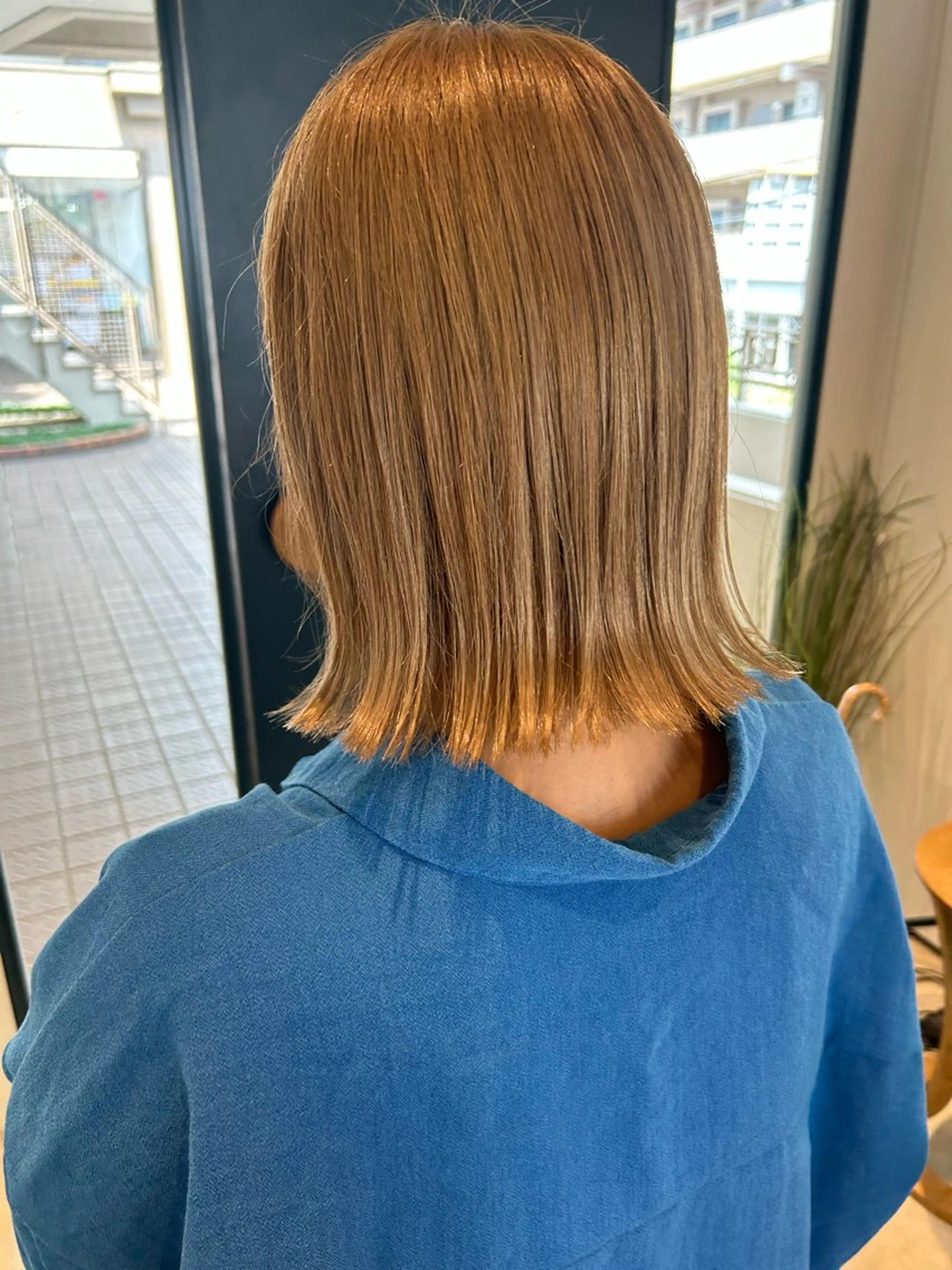 ミディアム 艶髪/韓国風🤍🖤 小林実央のヘアスタイル