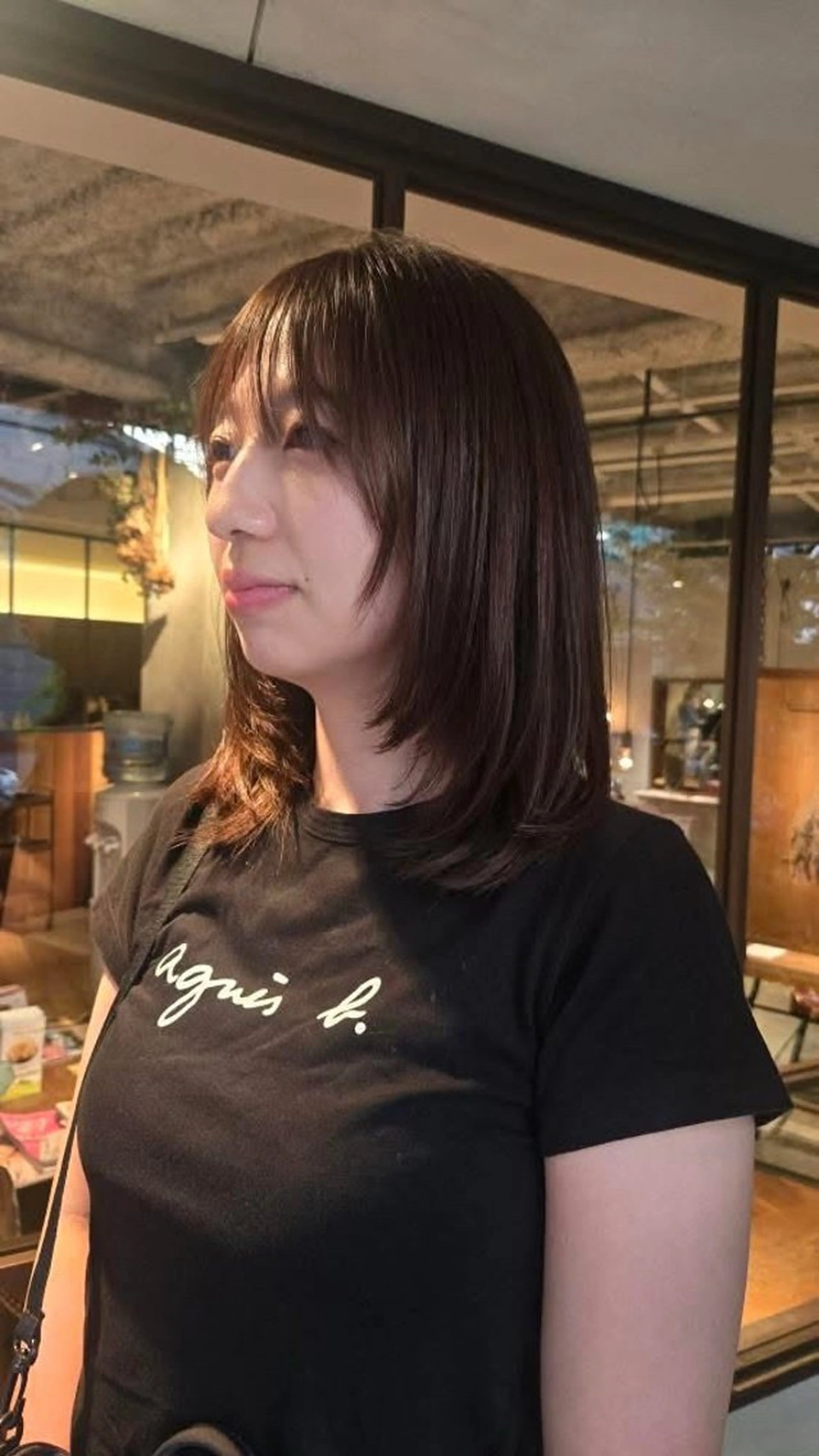 ミディアム カラー カット ヘアカラー 韓国好き🇰🇷 美容師MIKUのヘアスタイル