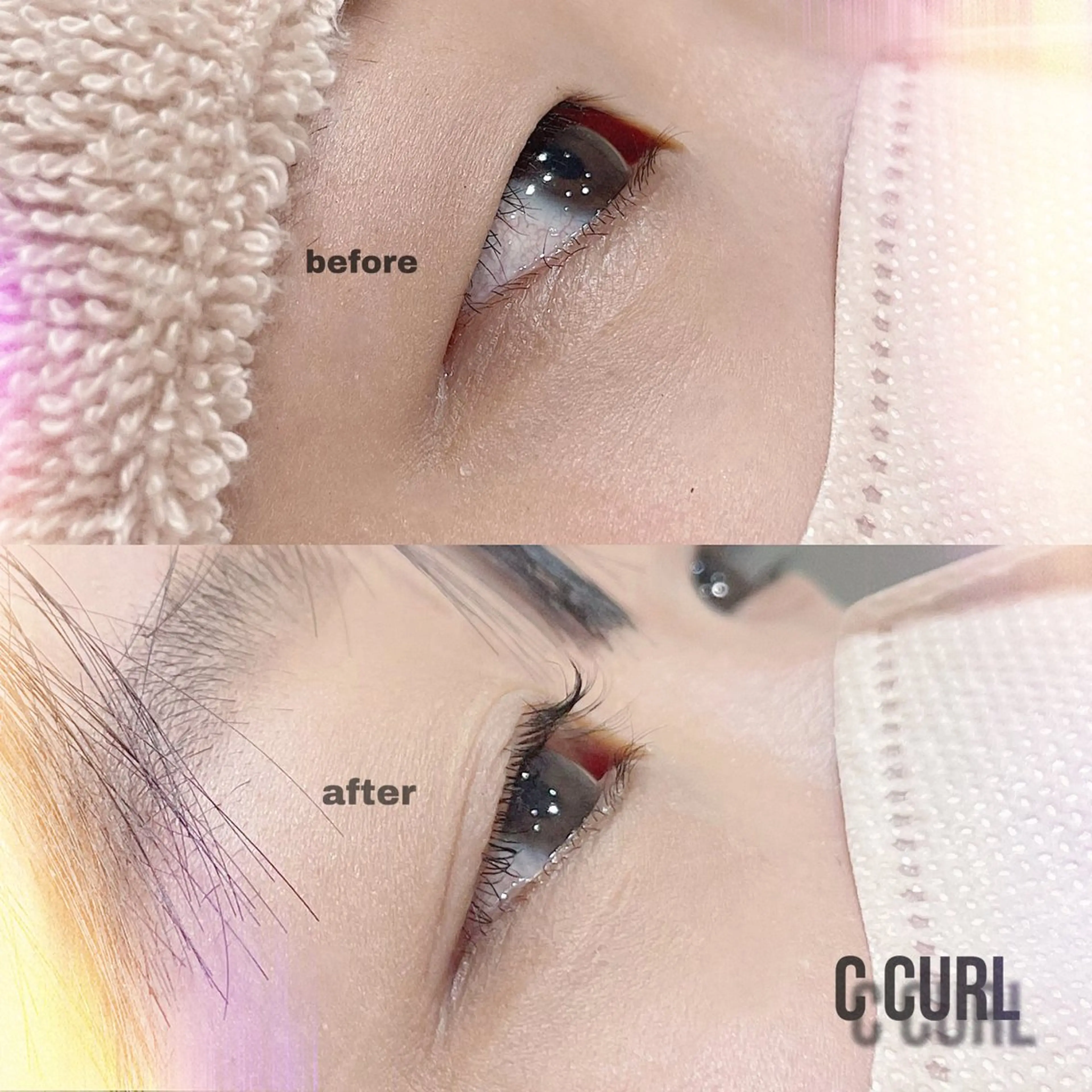 マツエク・マツパ Cカール カンゴールサロン パストールのマツエク・マツパデザイン