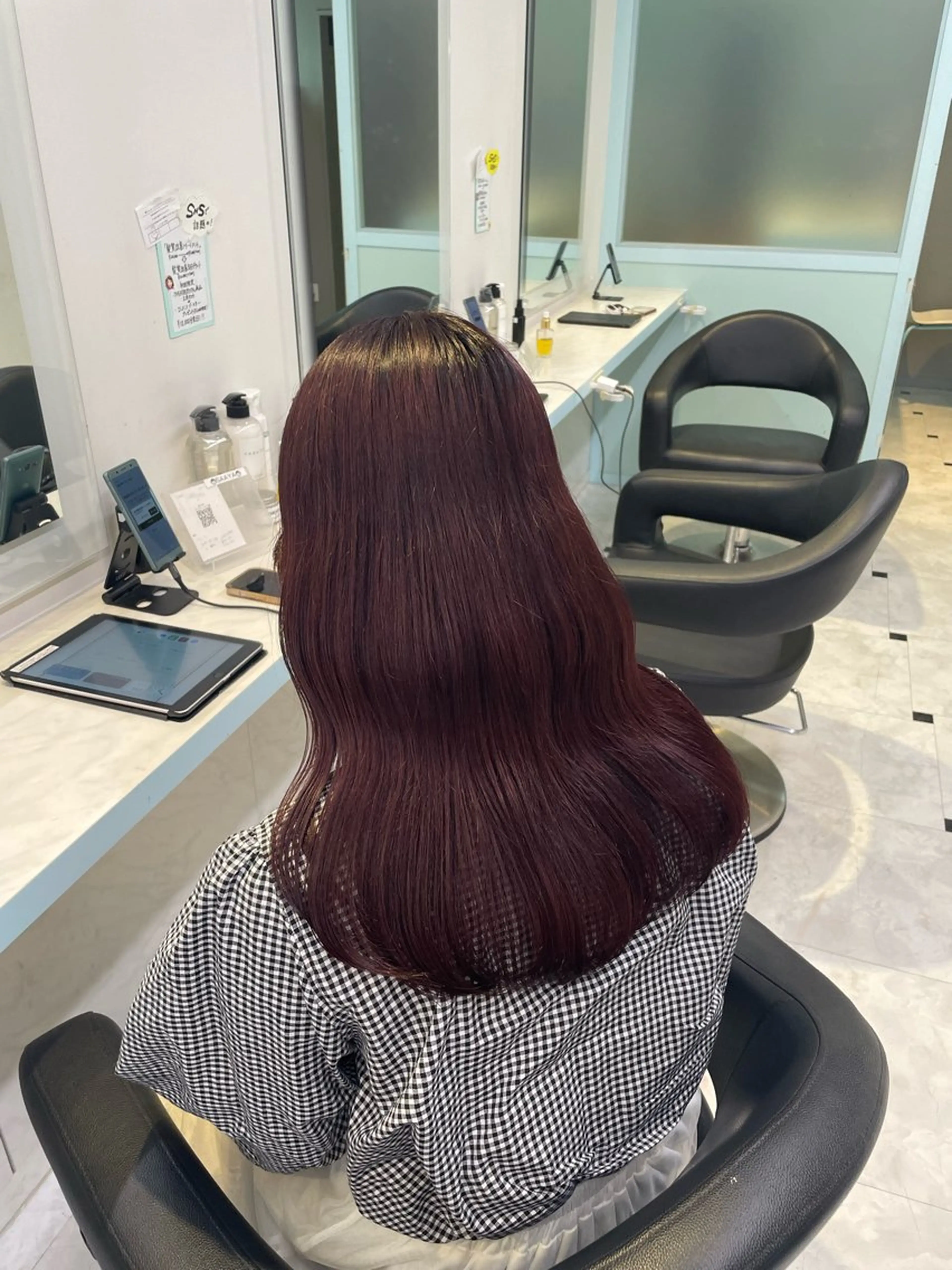 ロング カラー 🇰🇷韓流暖色ヘア 🍒saaya🍒のヘアスタイル