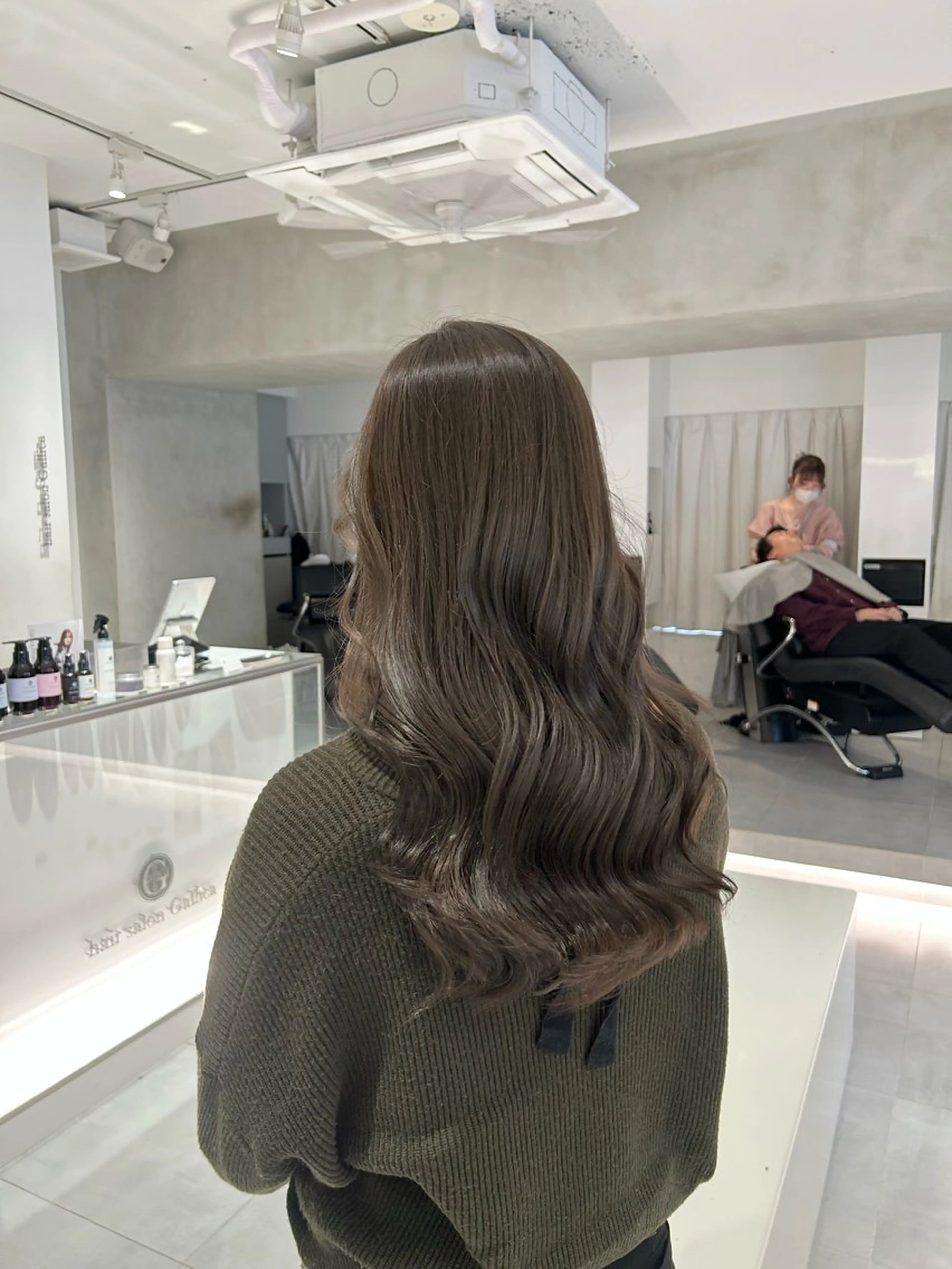 ロング カラー カット ヘアカラー 🧚つやさらhair 🧚manakaのヘアスタイル